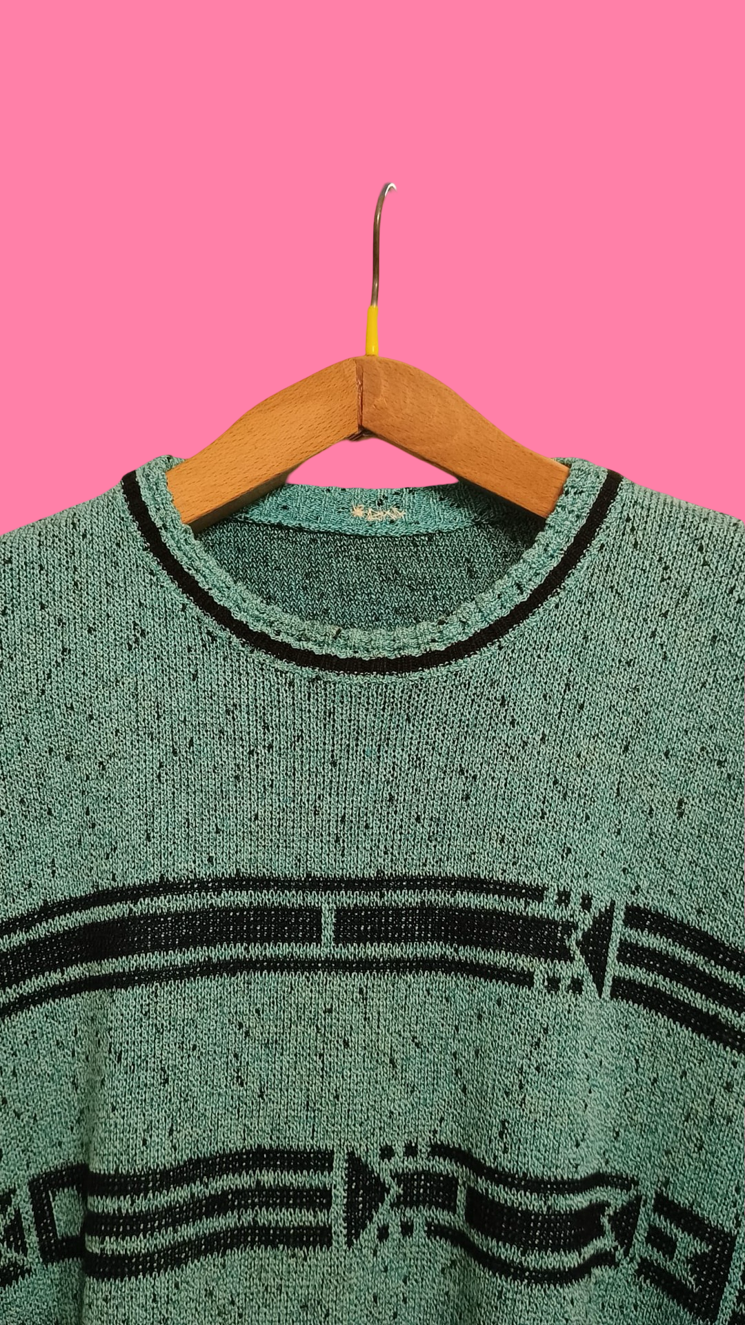 Vintage Multicolor Fantasy 90's Sweater Unisex Size L