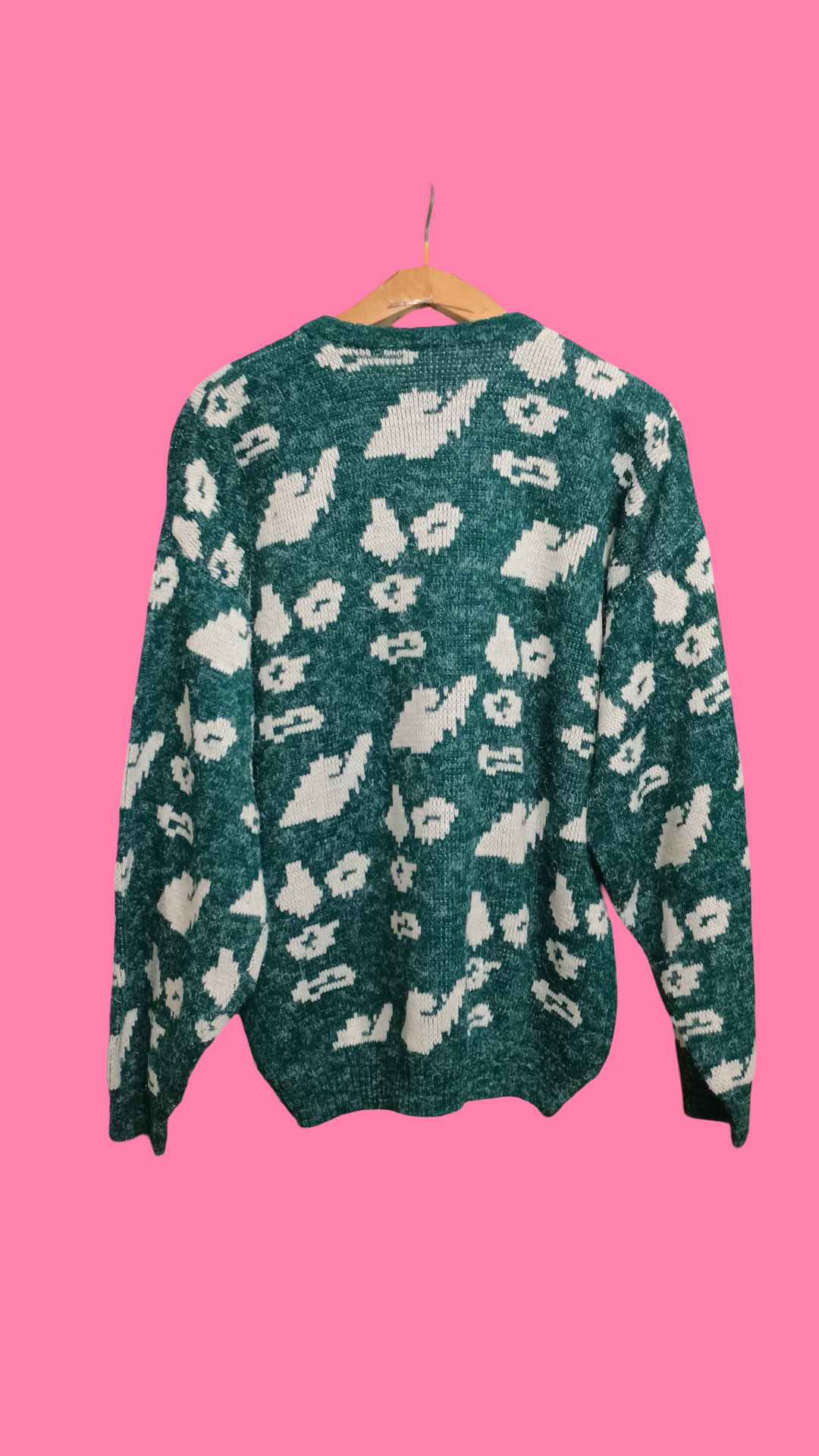 Vintage Multicolor Fantasy 90's Sweater Unisex Size L