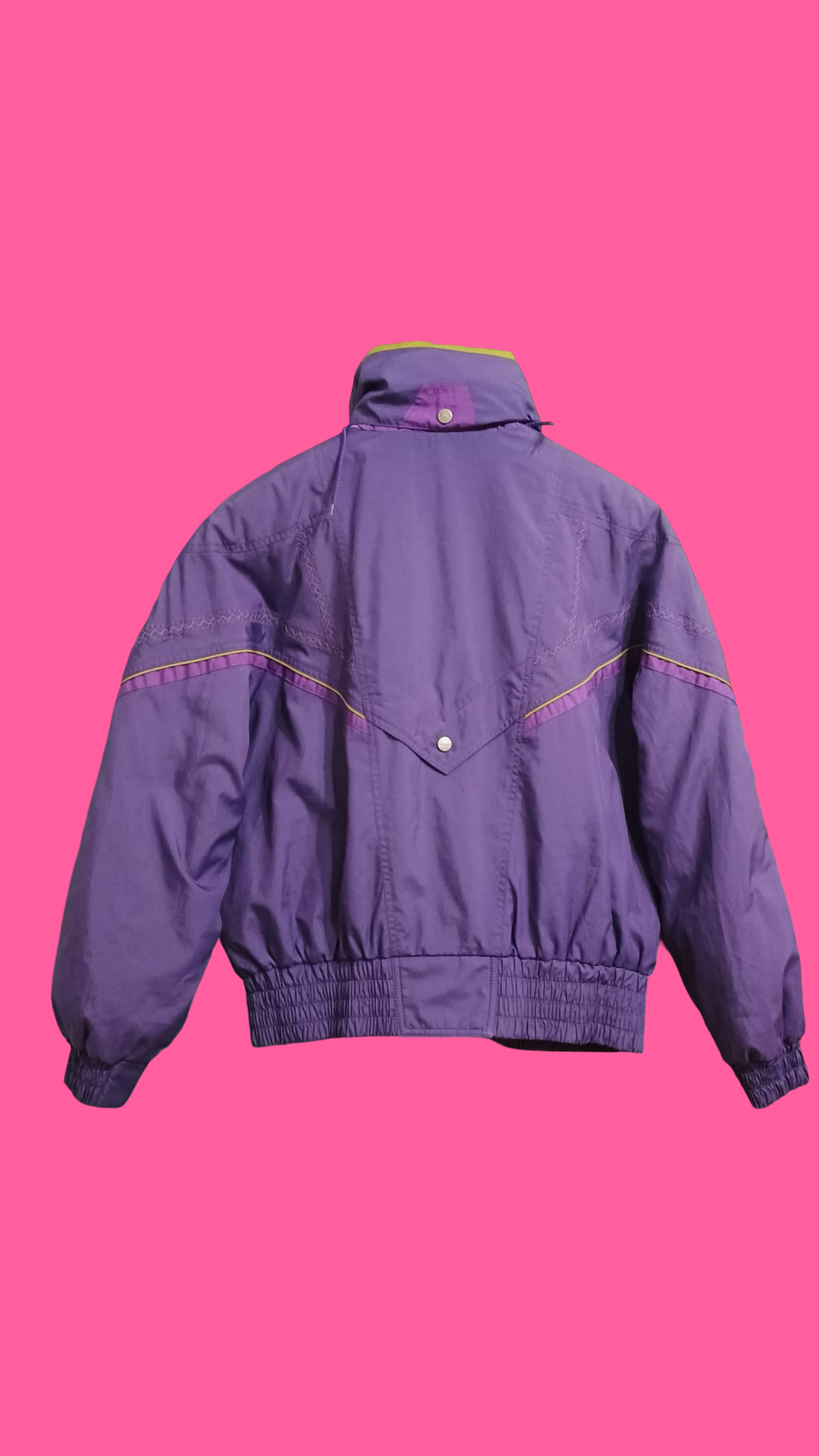 Vintage Multicolor Fantasy 90's Snow Jacket Woman Size M