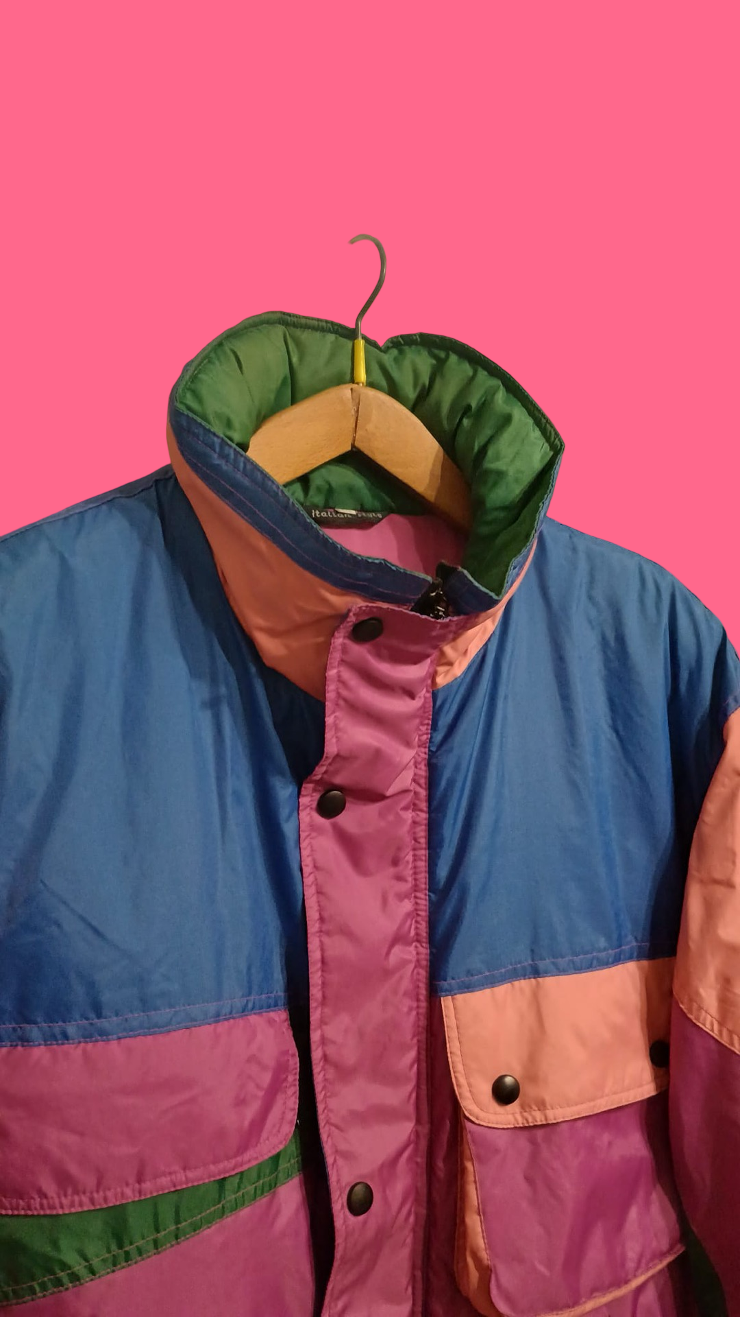 Vintage Multicolor Fantasy 90's Snow Jacket Unisex Size L