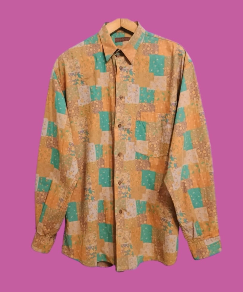 Vintage Multicolor Fantasy 90's Shirt Unisex Size XL