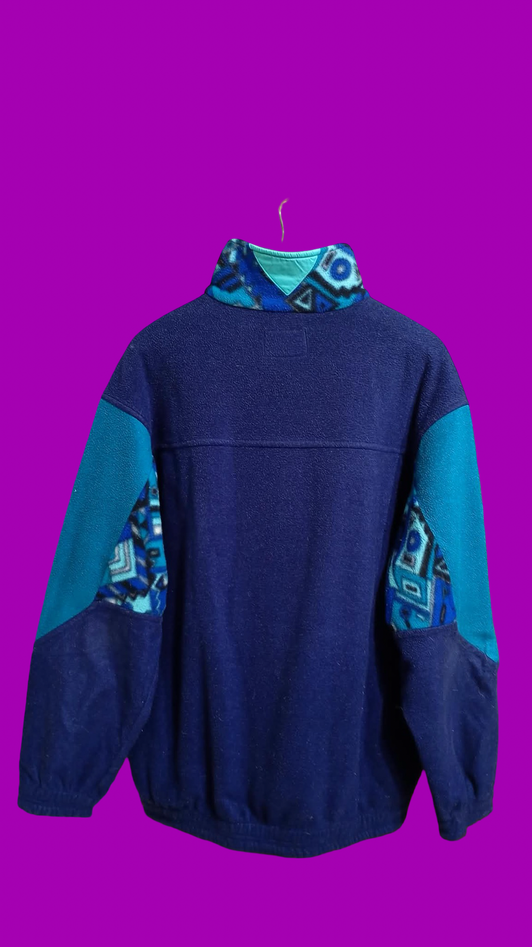 Vintage Multicolor Fantasy 90's Fleece Unisex Size L