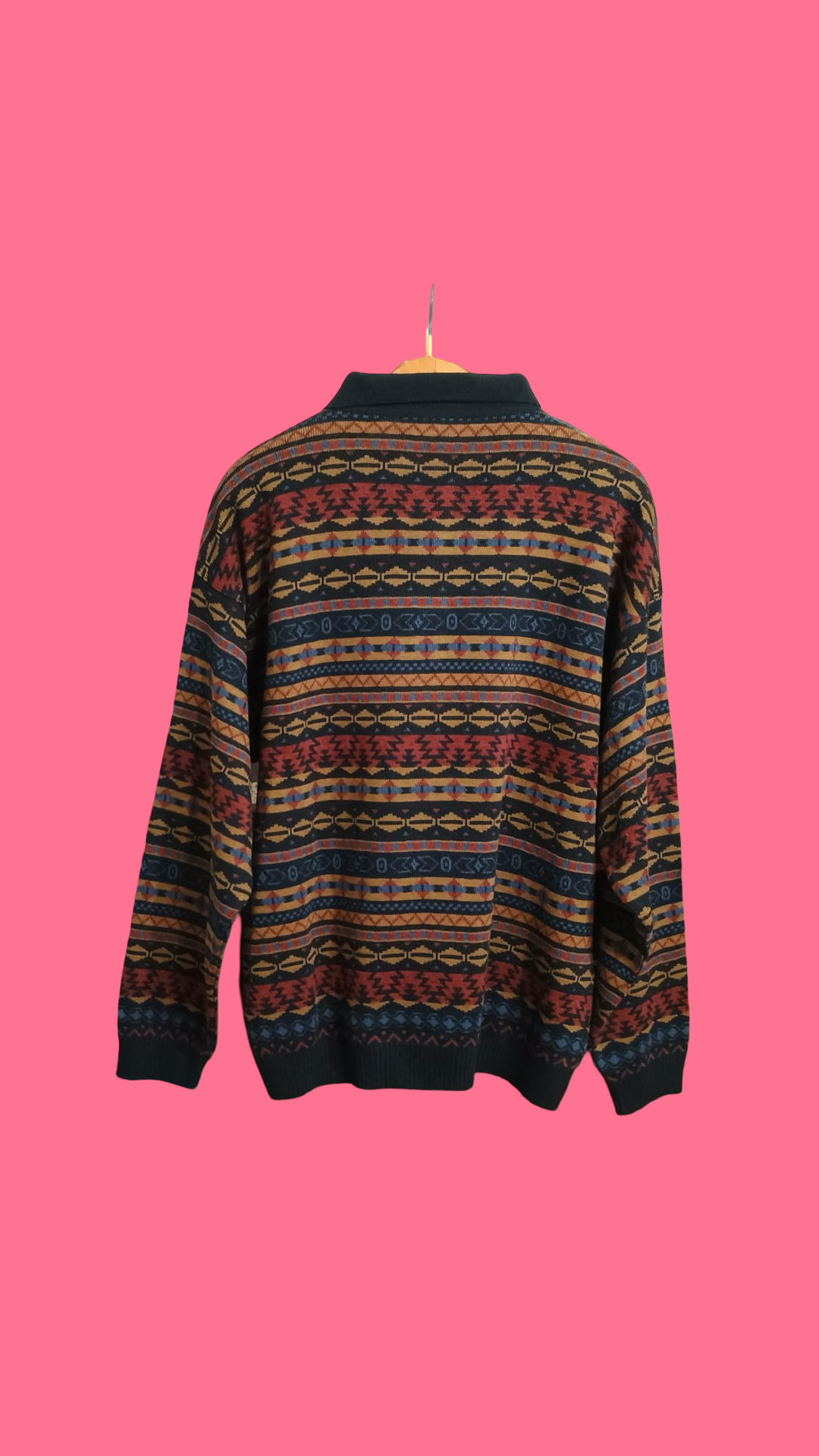 Vintage Multicolor Fantasy 90's Sweater Unisex Size XL
