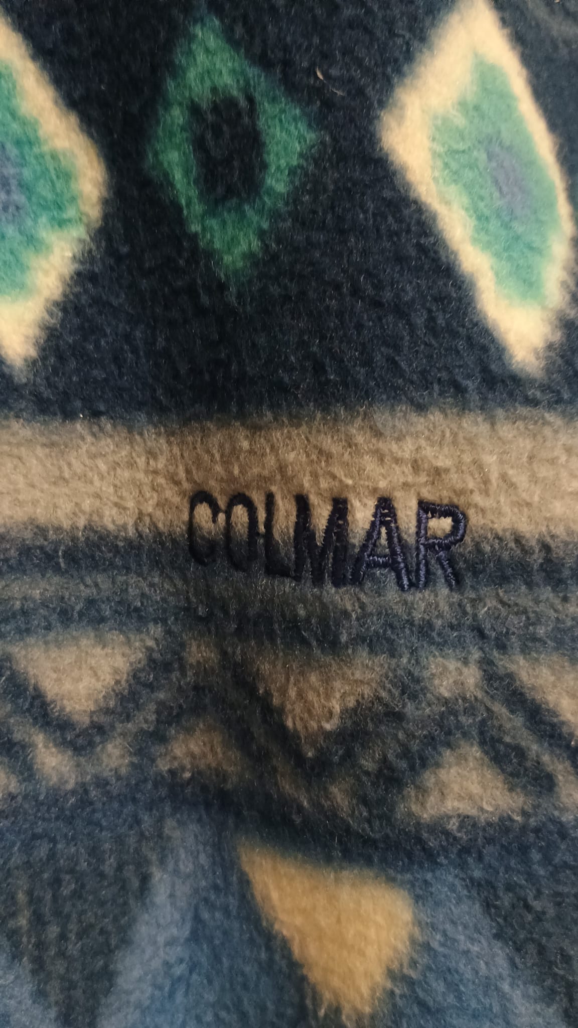 Vintage Multicolor Fantasy 90's Colmar Fleece Unisex Size L