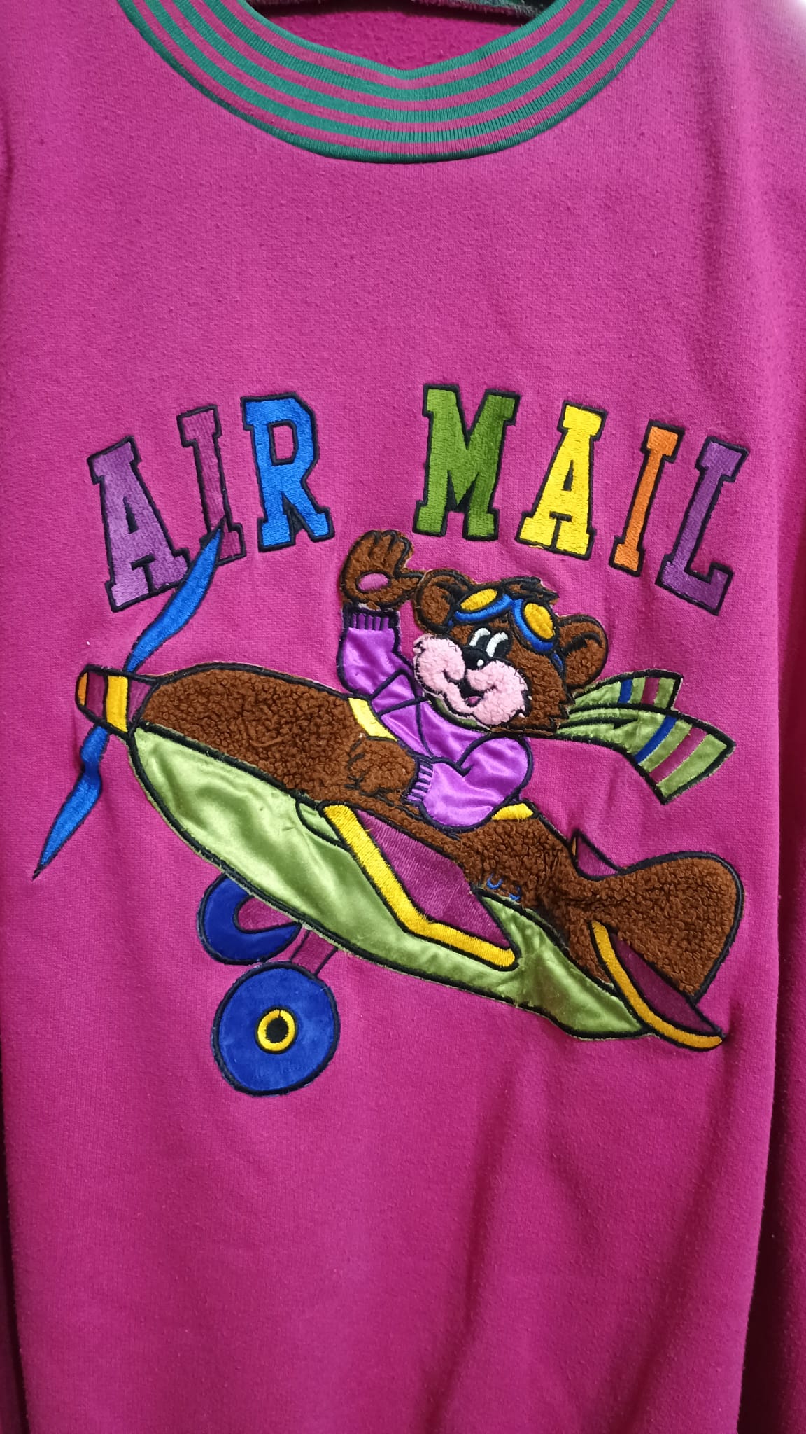 Vintage Multicolor Fantasy 90's Sweatshirt Unisex Size M