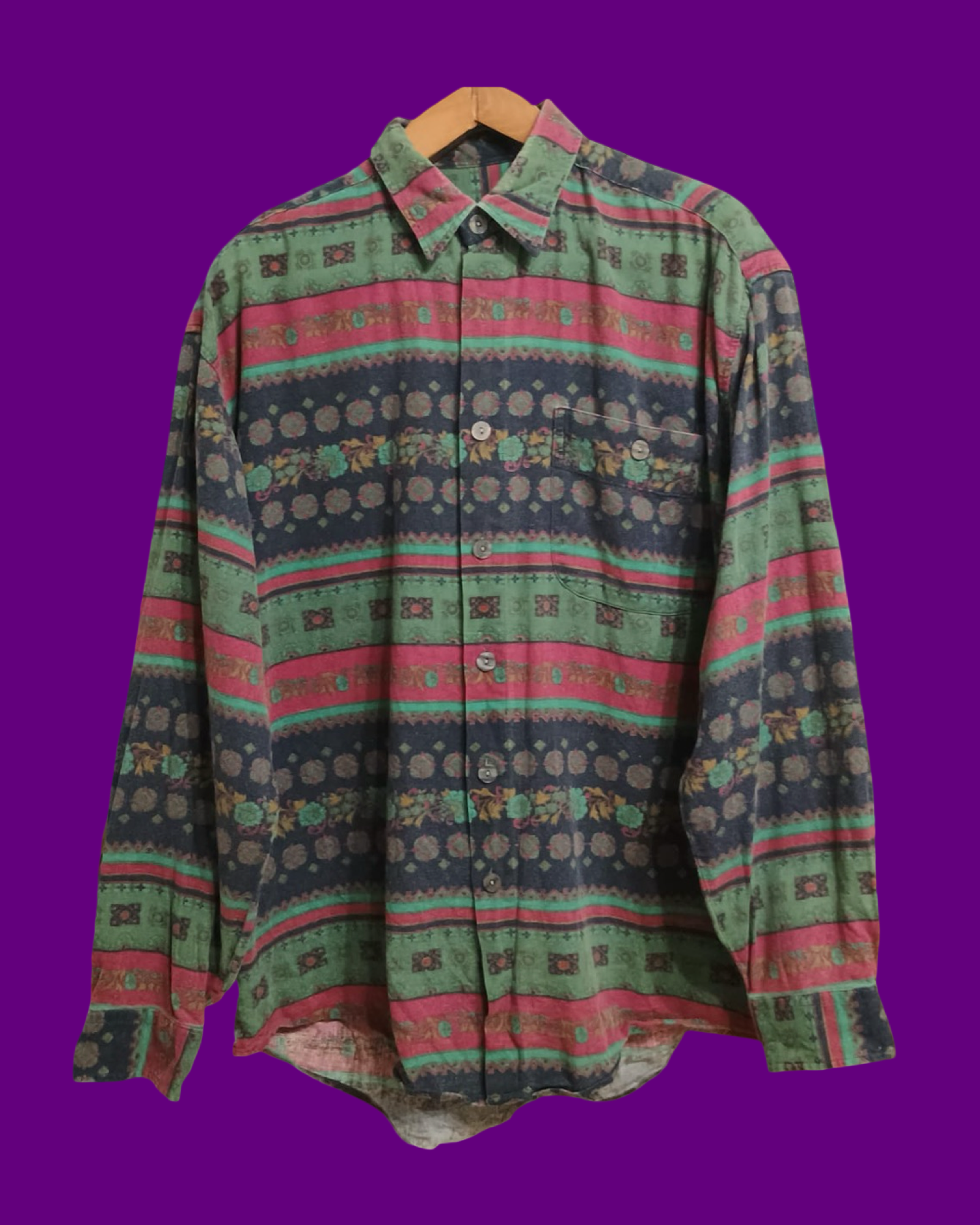 Vintage Multicolor Fantasy 90's Shirt Unisex Size XL