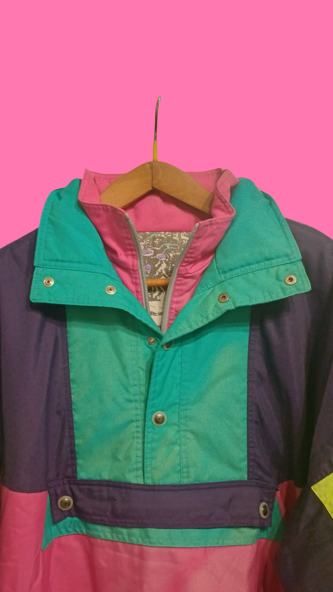 Vintage Multicolor Fantasy 90's Snow Jacket Unisex Size XL