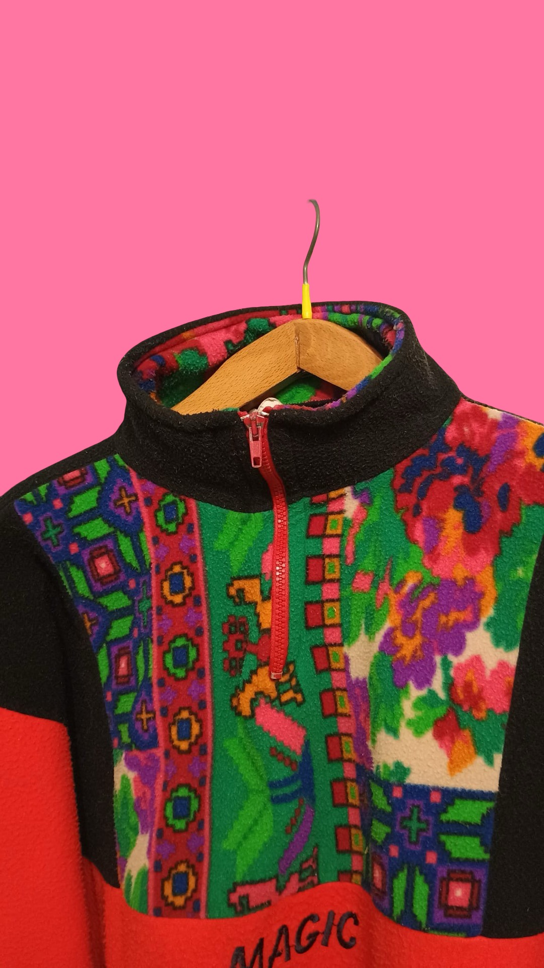 Vintage Multicolor Fantasy 90's Sweatshirt Unisex Size M