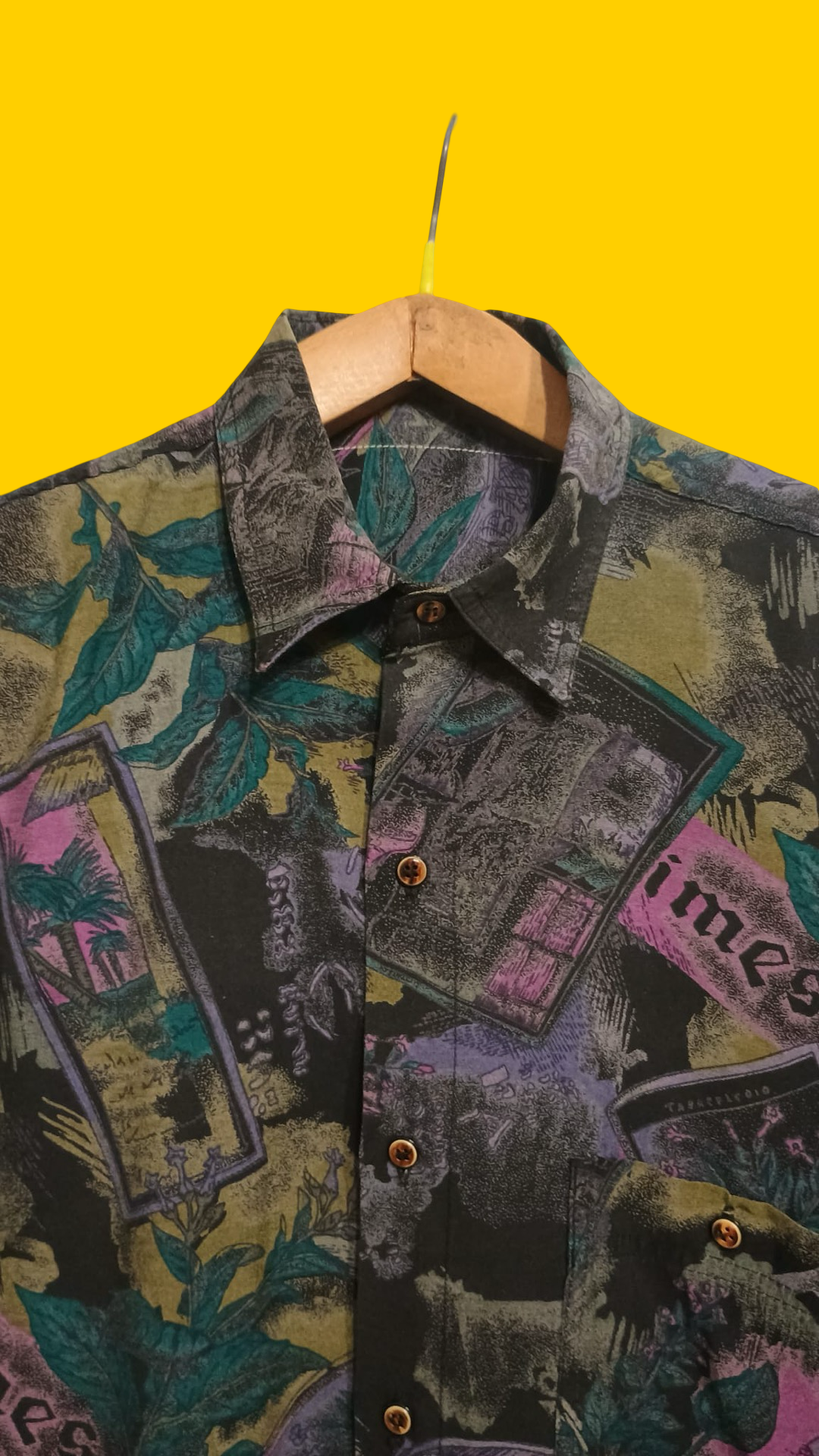 Vintage Multicolor Fantasy 90's Shirt Unisex Size L