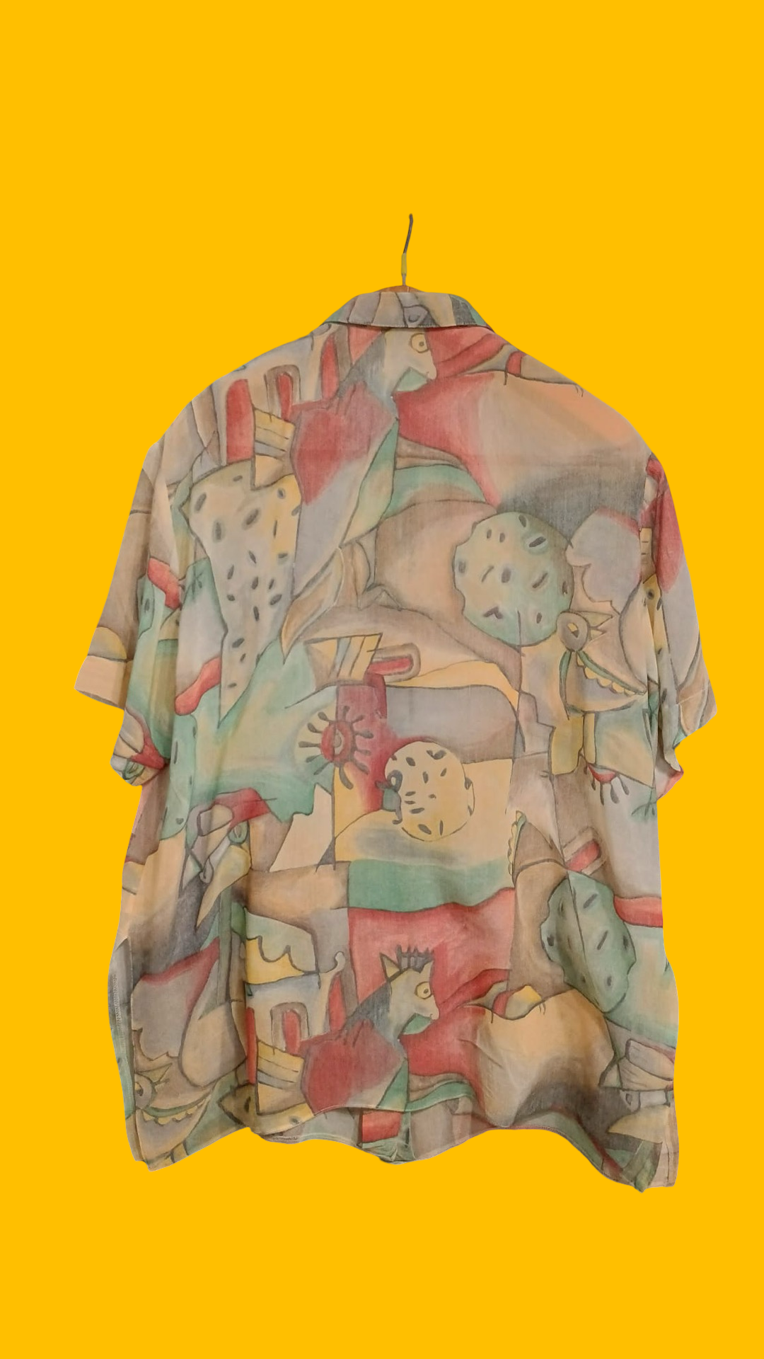 Vintage Multicolor Fantasy 90's Shirt Unisex Size L