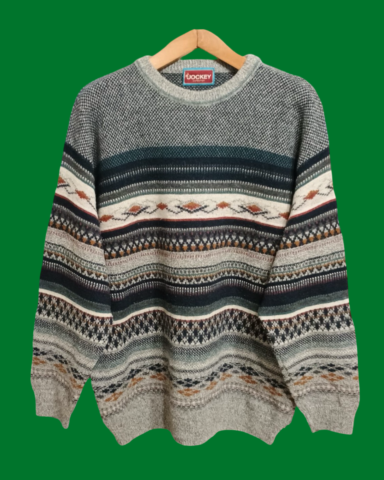 Vintage Multicolor Fantasy 90's Sweater Unisex Size XL