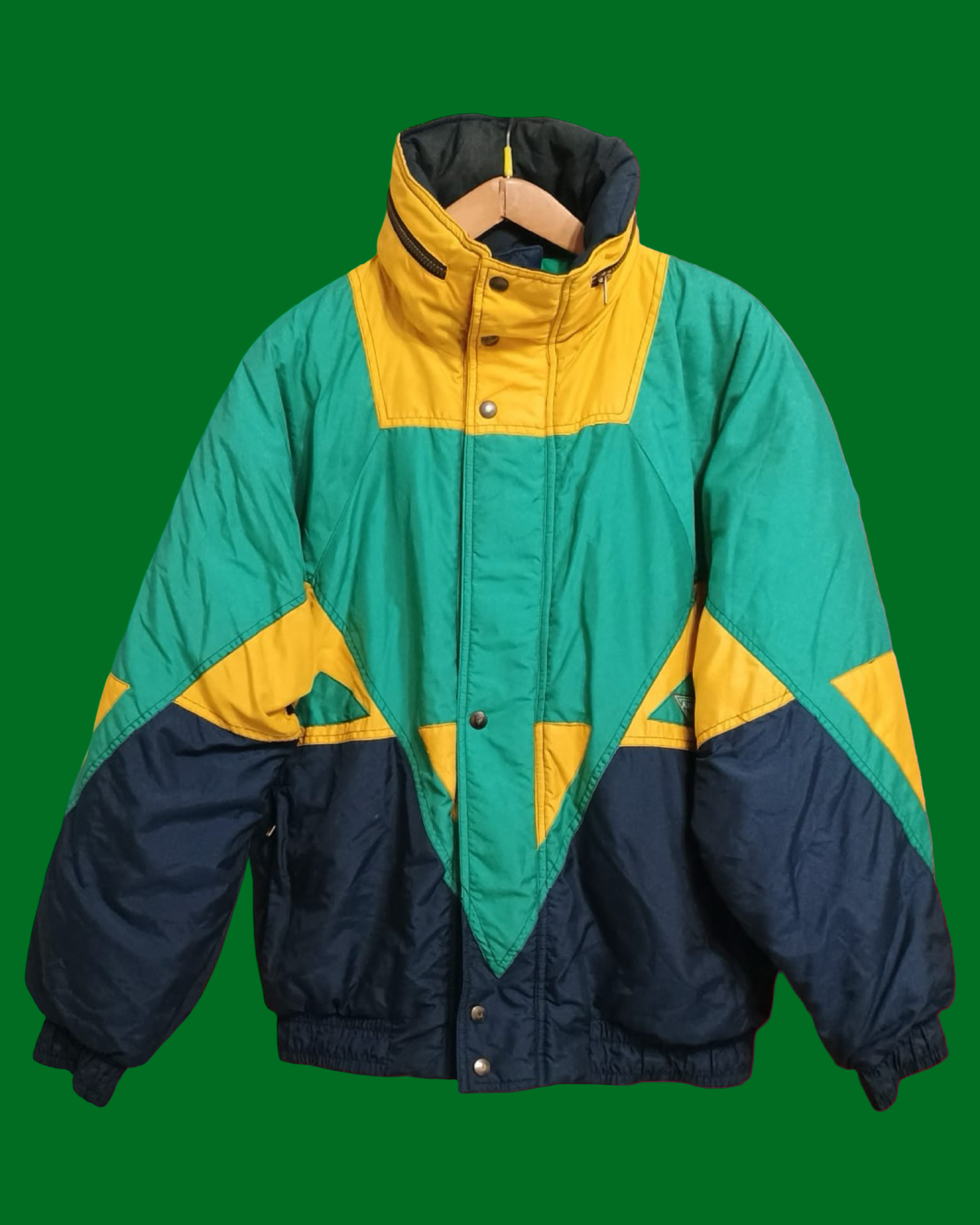 Vintage Multicolor Fantasy 90's Snow Jacket Unisex Size M