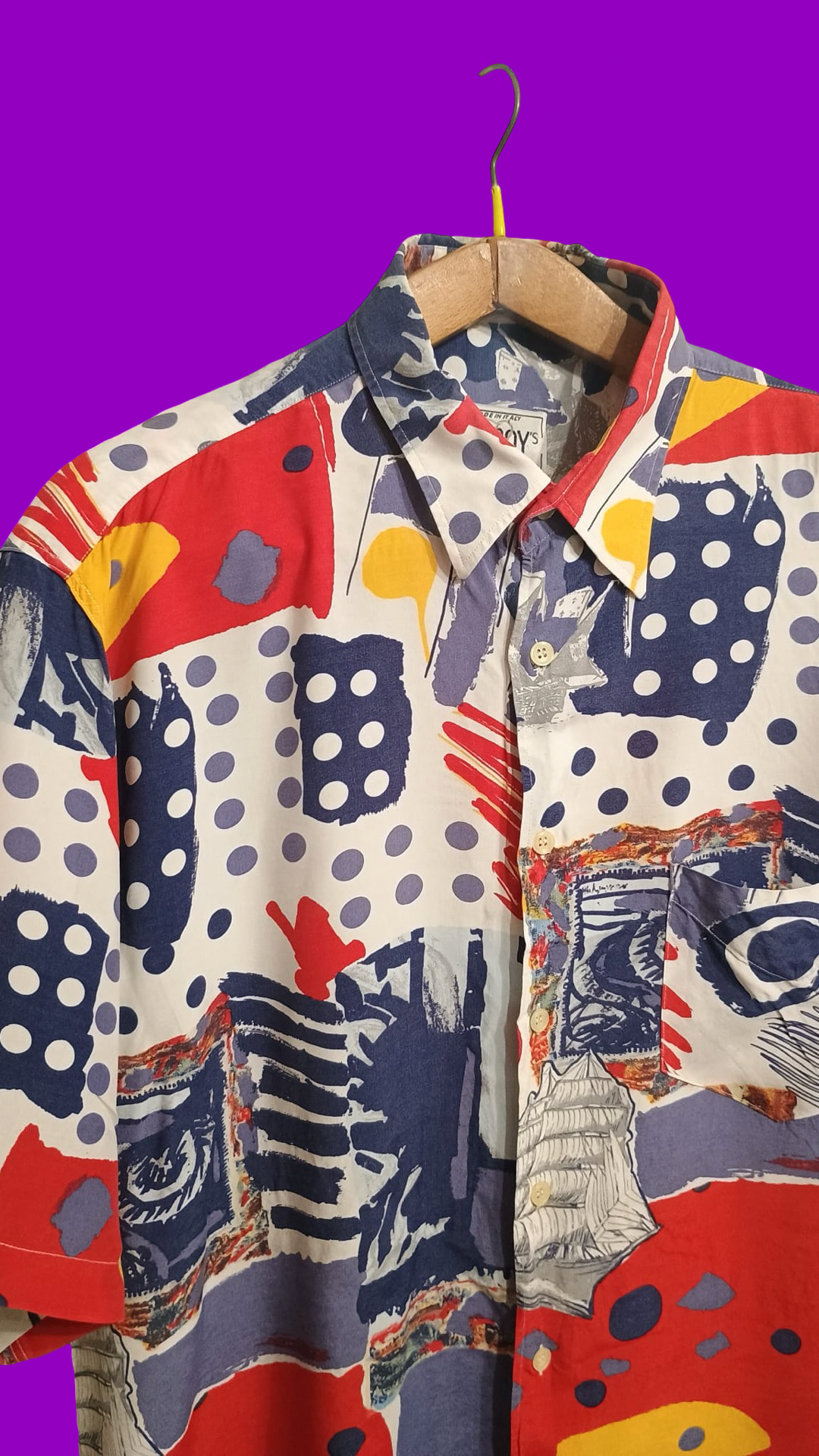 Vintage Multicolor Fantasy 90's Shirt Unisex Size XL