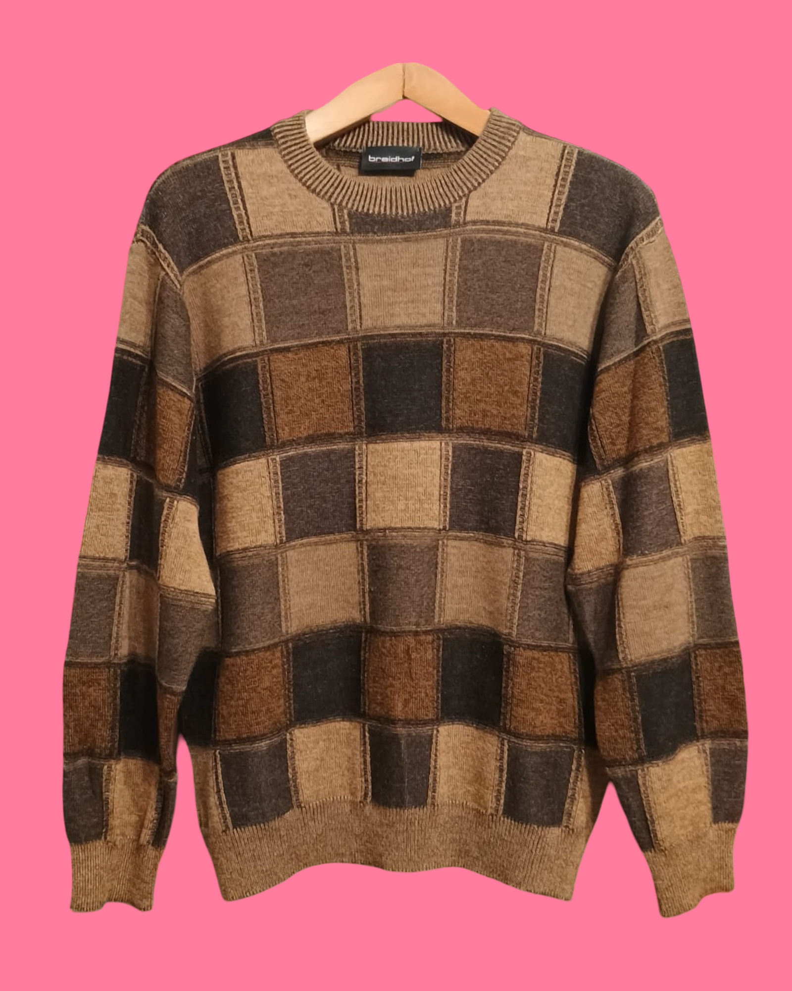 Vintage Multicolor Fantasy 90's Sweater Unisex Size L