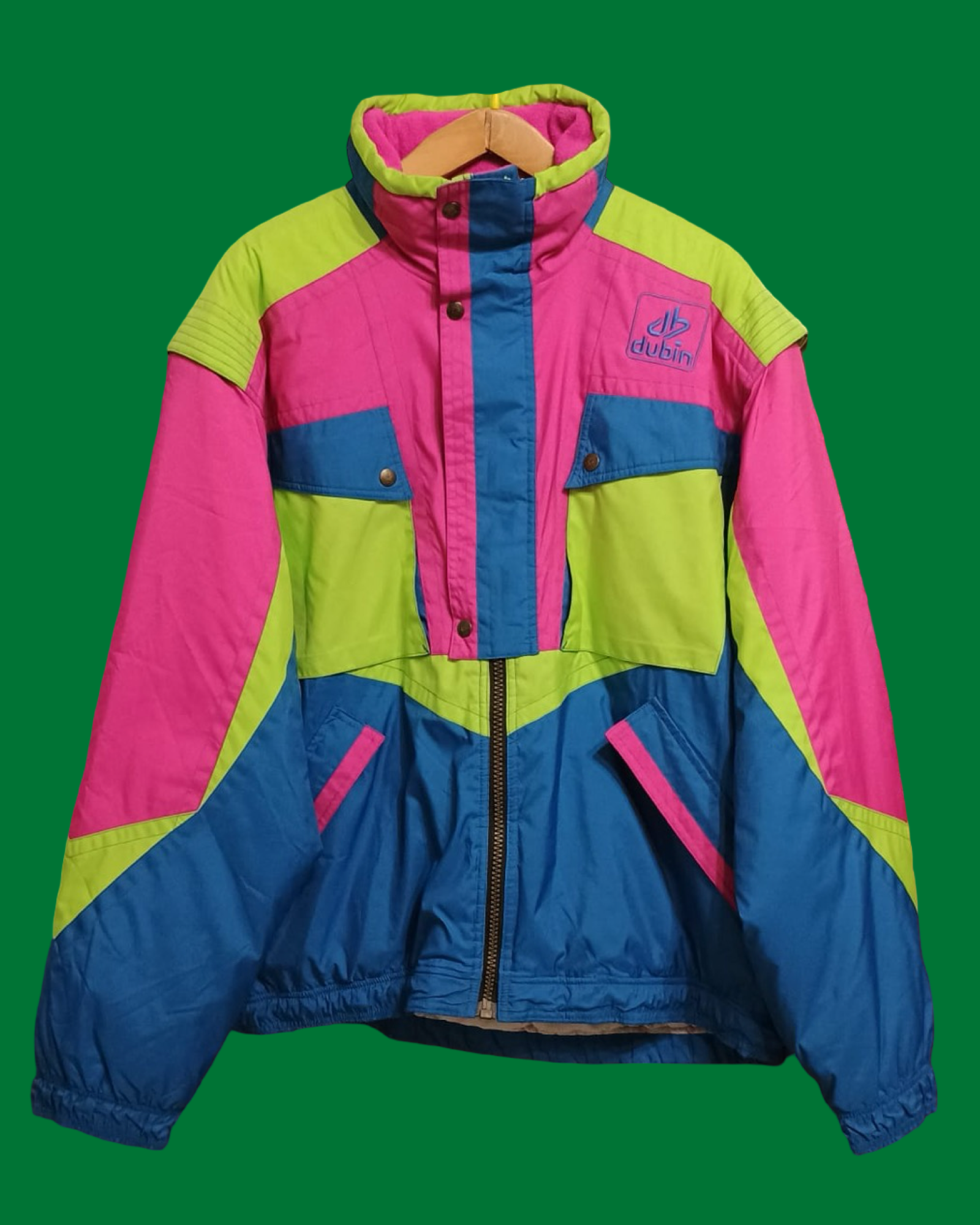 Vintage Multicolor Fantasy 90's Snow Jacket Unisex Size L