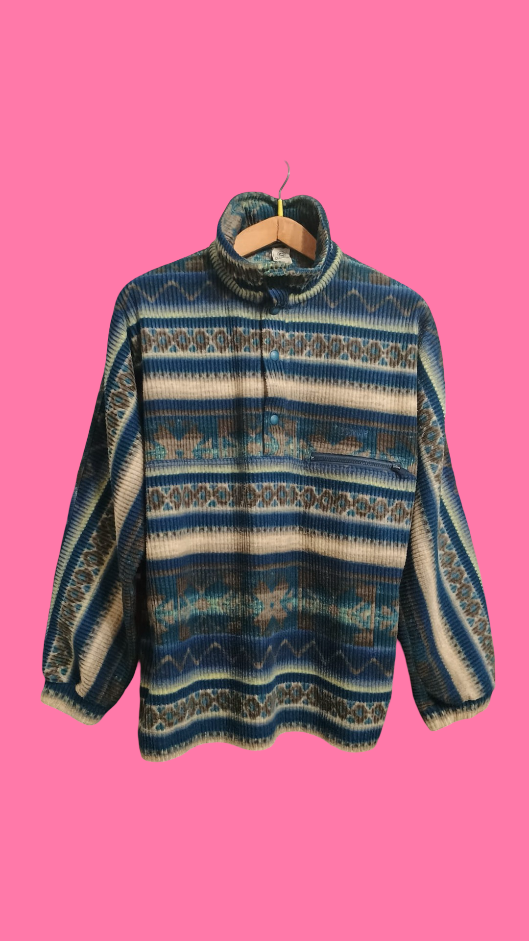 Vintage Multicolor Fantasy 90's Sweatshirt Unisex Size L