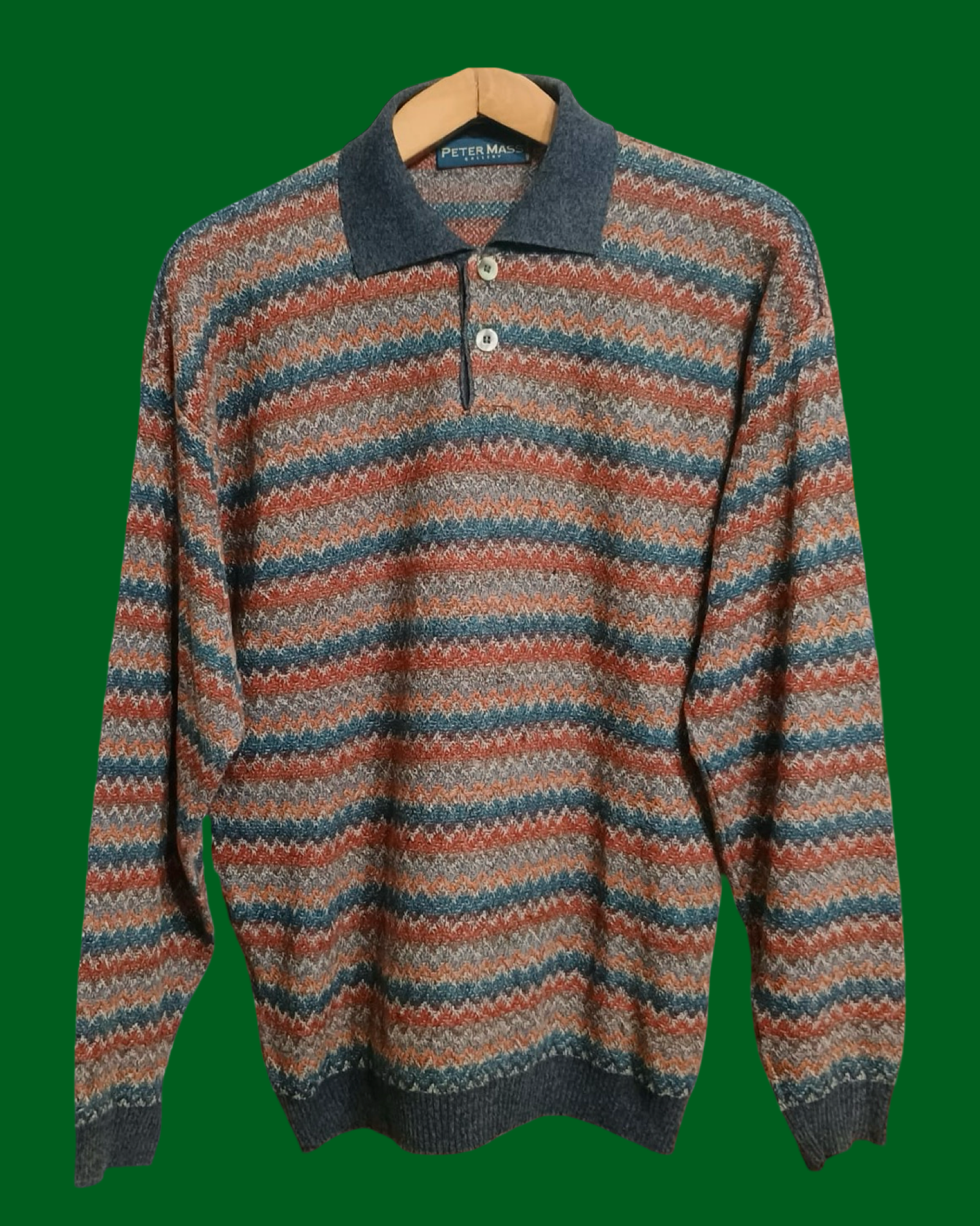 Vintage Multicolor Fantasy 90's Sweater Unisex Size L