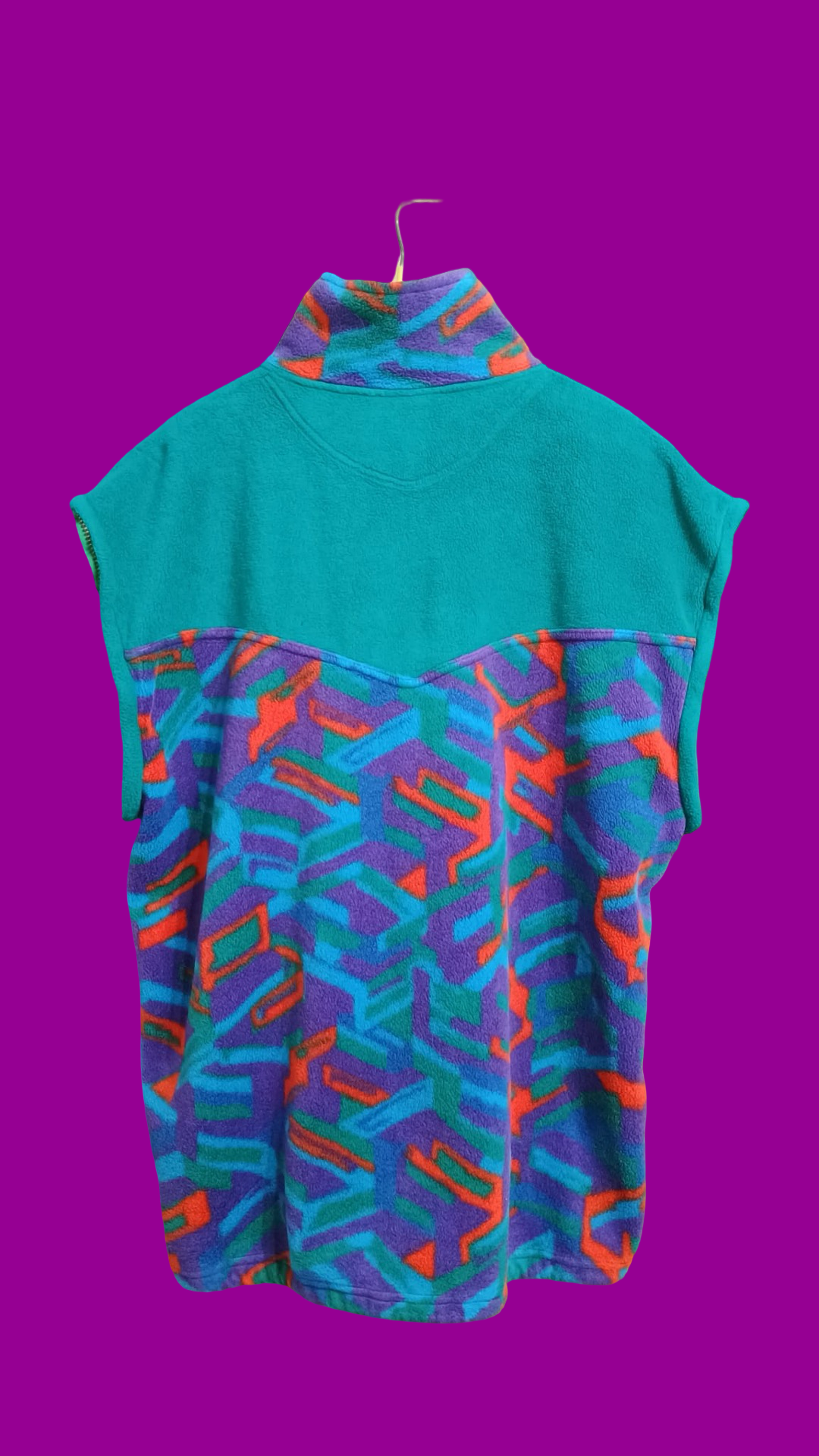 Vintage Multicolor Fantasy 90's Fleece Unisex Size XXL