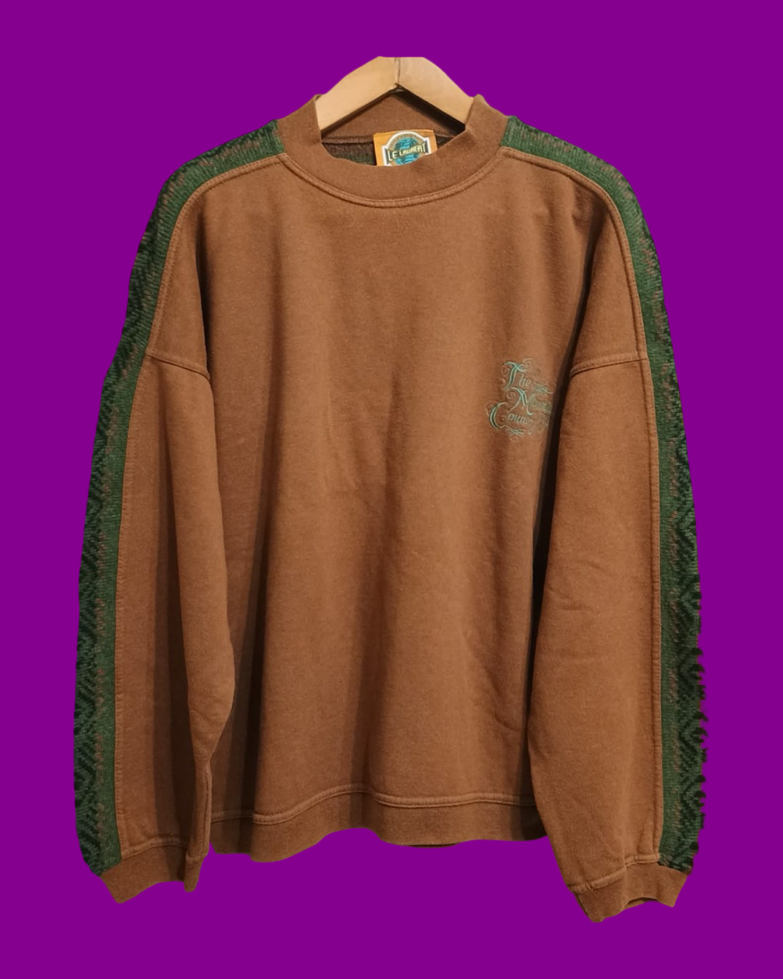 Vintage Multicolor Fantasy 90's Sweatshirt Unisex Size L