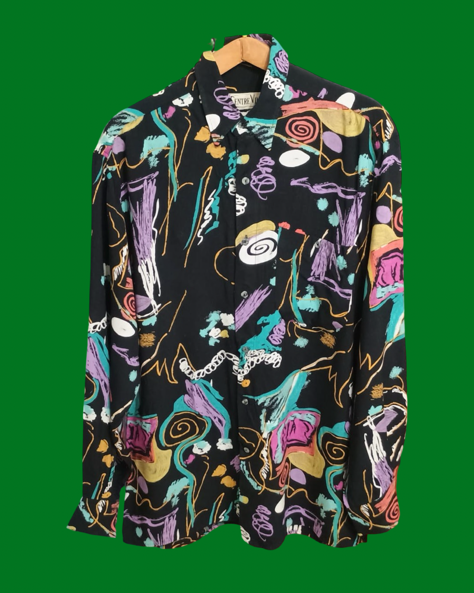 Vintage Multicolor Fantasy 90's Shirt Unisex Size XL