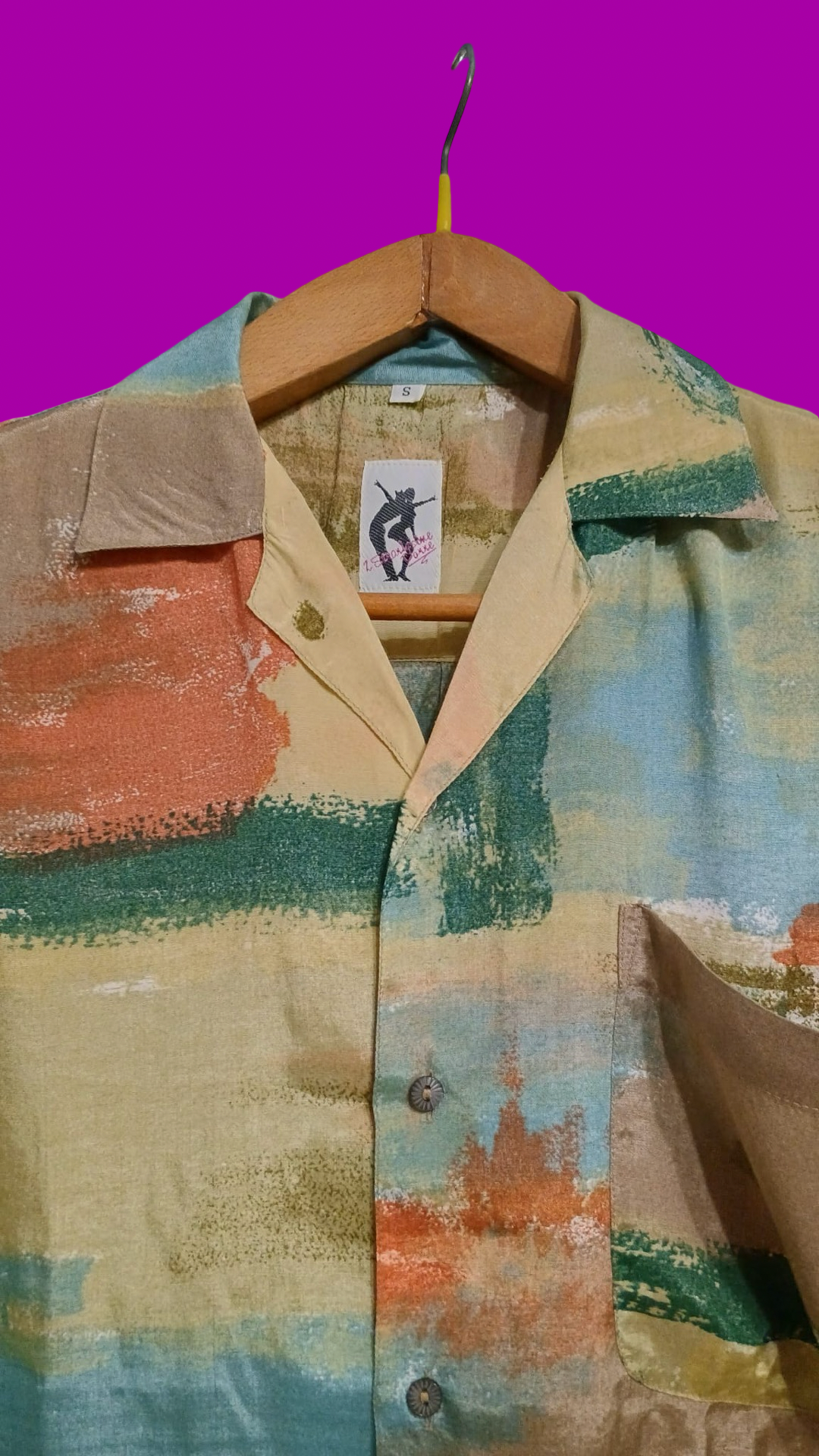 Vintage Multicolor Fantasy 90's Shirt Unisex Size M