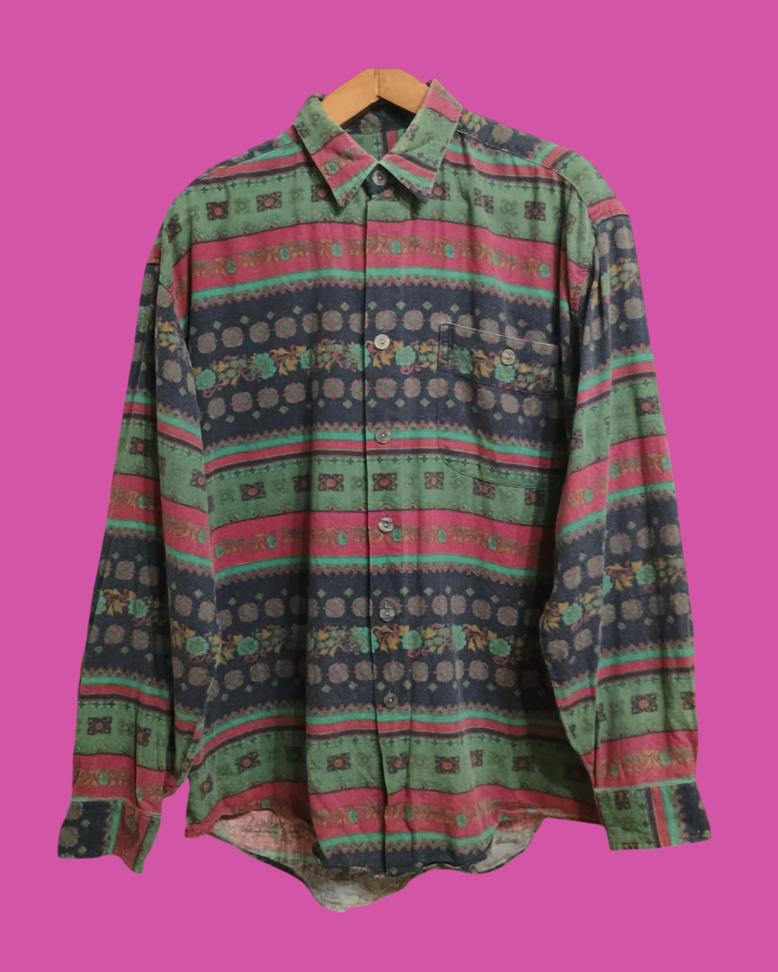 Vintage Multicolor Fantasy 90's Shirt Unisex Size XL