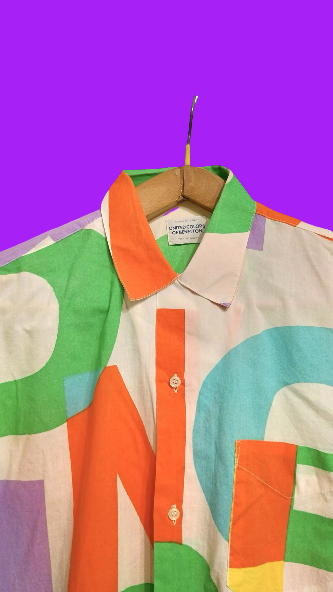 Vintage Multicolor Fantasy 90's Shirt Unisex Size M