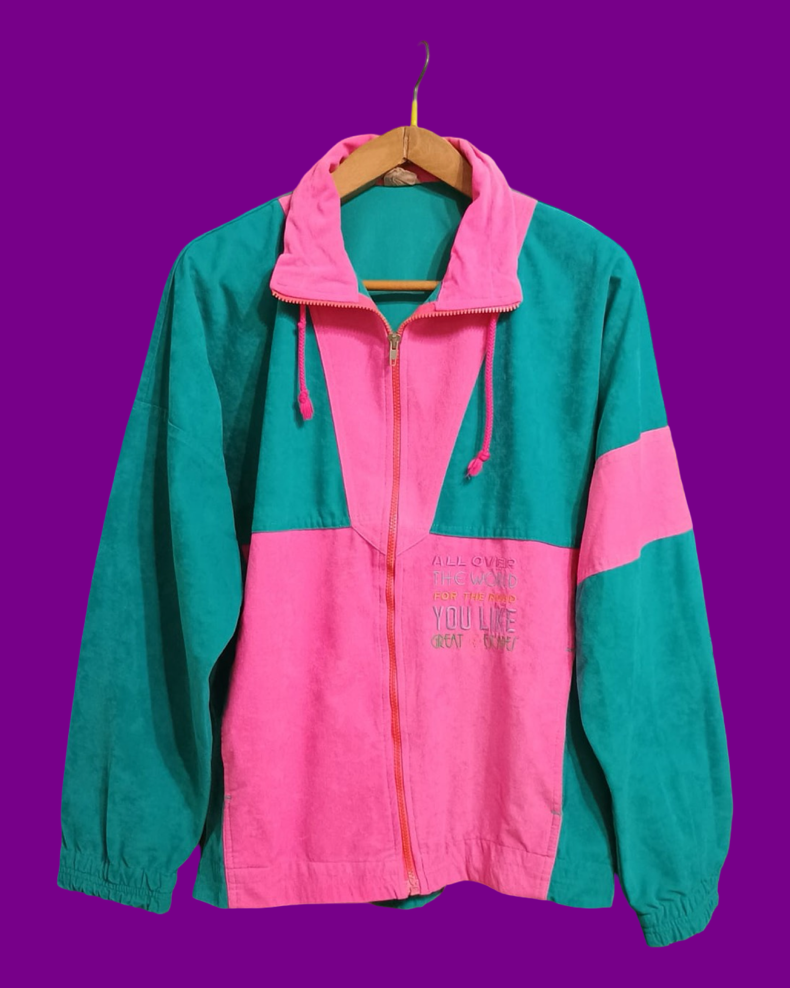 Vintage Multicolor Fantasy 90's Sweatshirt Unisex Size M