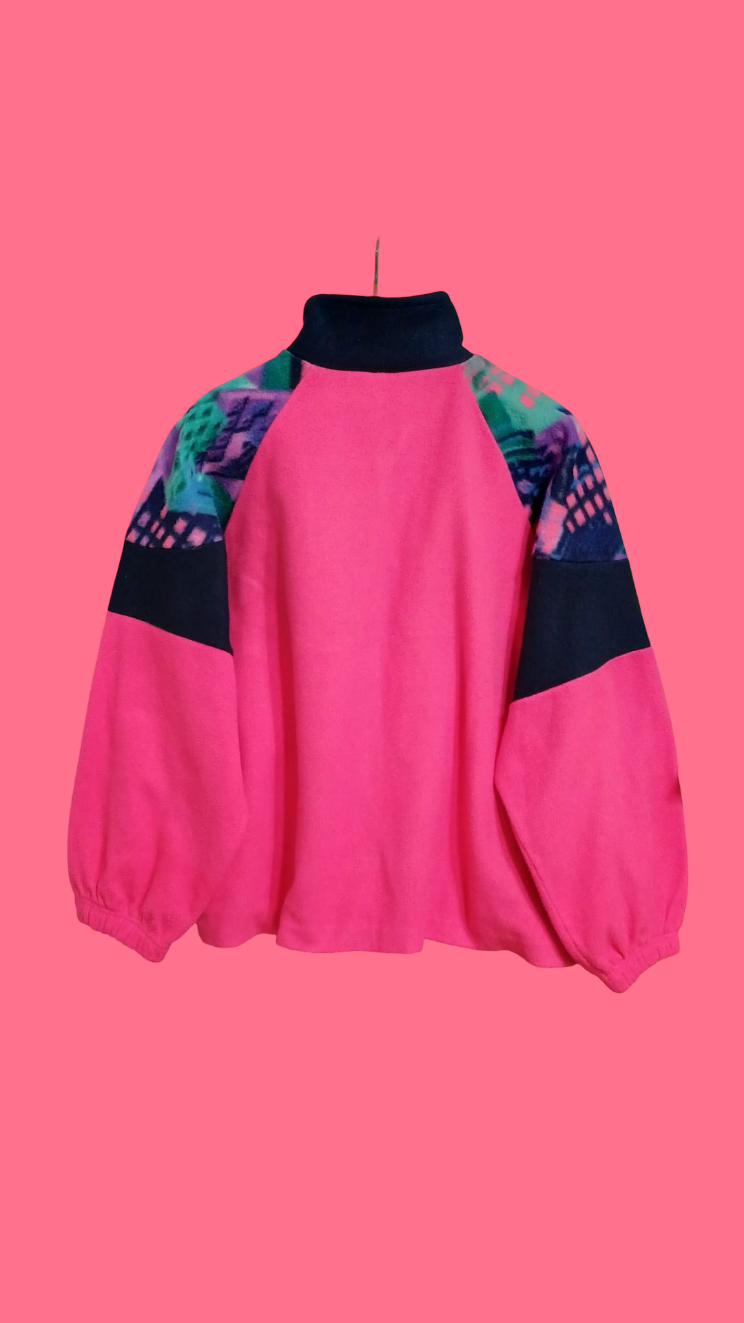 Vintage Multicolor Fantasy 90's Sweatshirt Woman Size M