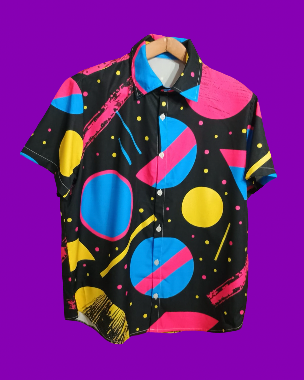 Vintage Multicolor Fantasy 90's Shirt Unisex Size L