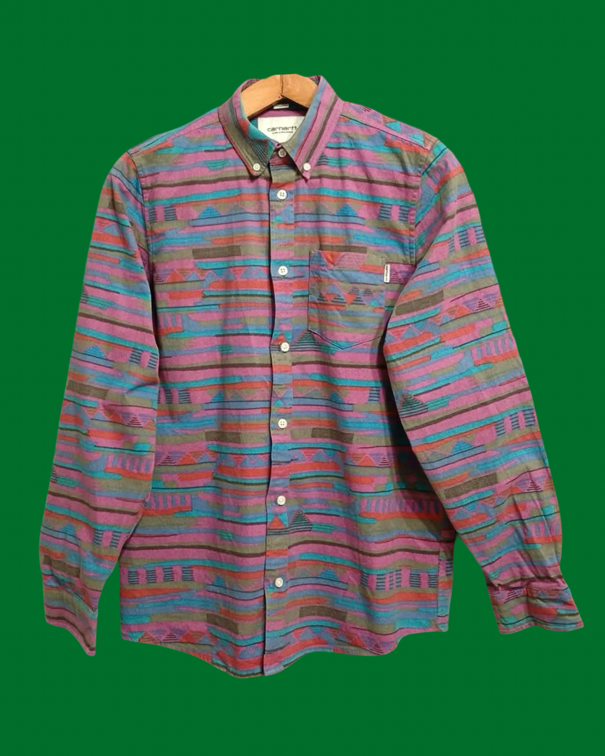 Vintage Multicolor Fantasy 90's Carharrt Shirt Unisex Size M