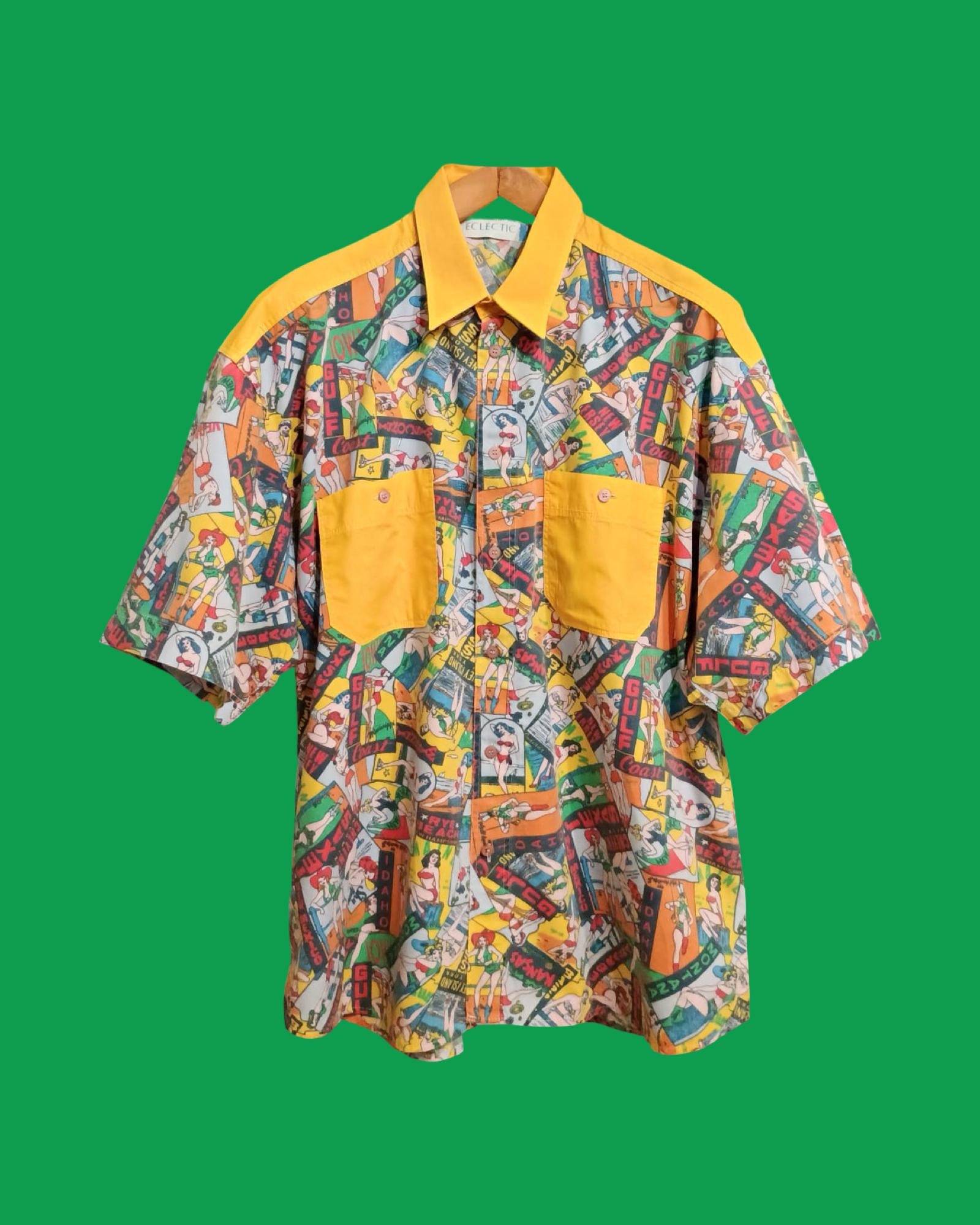 Vintage Multicolor Fantasy 90's Shirt Unisex Size XL