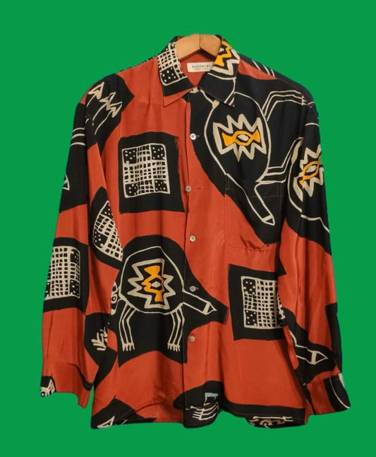 Vintage Multicolor Fantasy 90's Shirt Unisex Size M