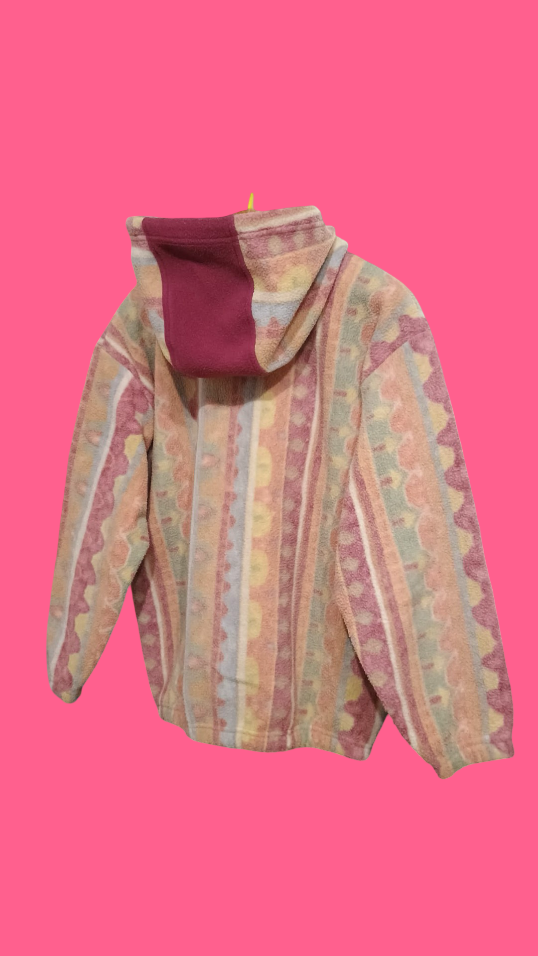 Vintage Multicolor Fantasy 90's Fleece Unisex Size M