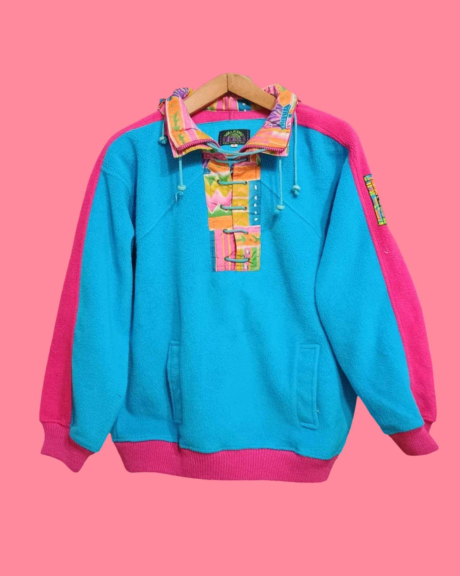 Vintage Multicolor Fantasy 90's Sweatshirt Unisex Size S