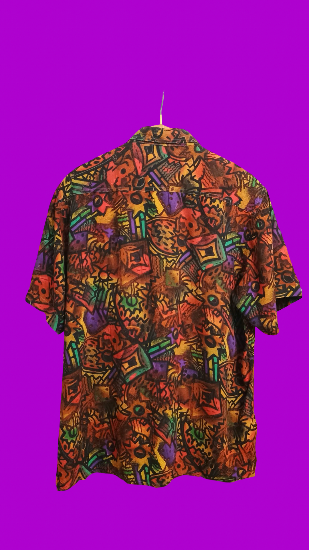 Vintage Multicolor Fantasy 90's Shirt Unisex Size M