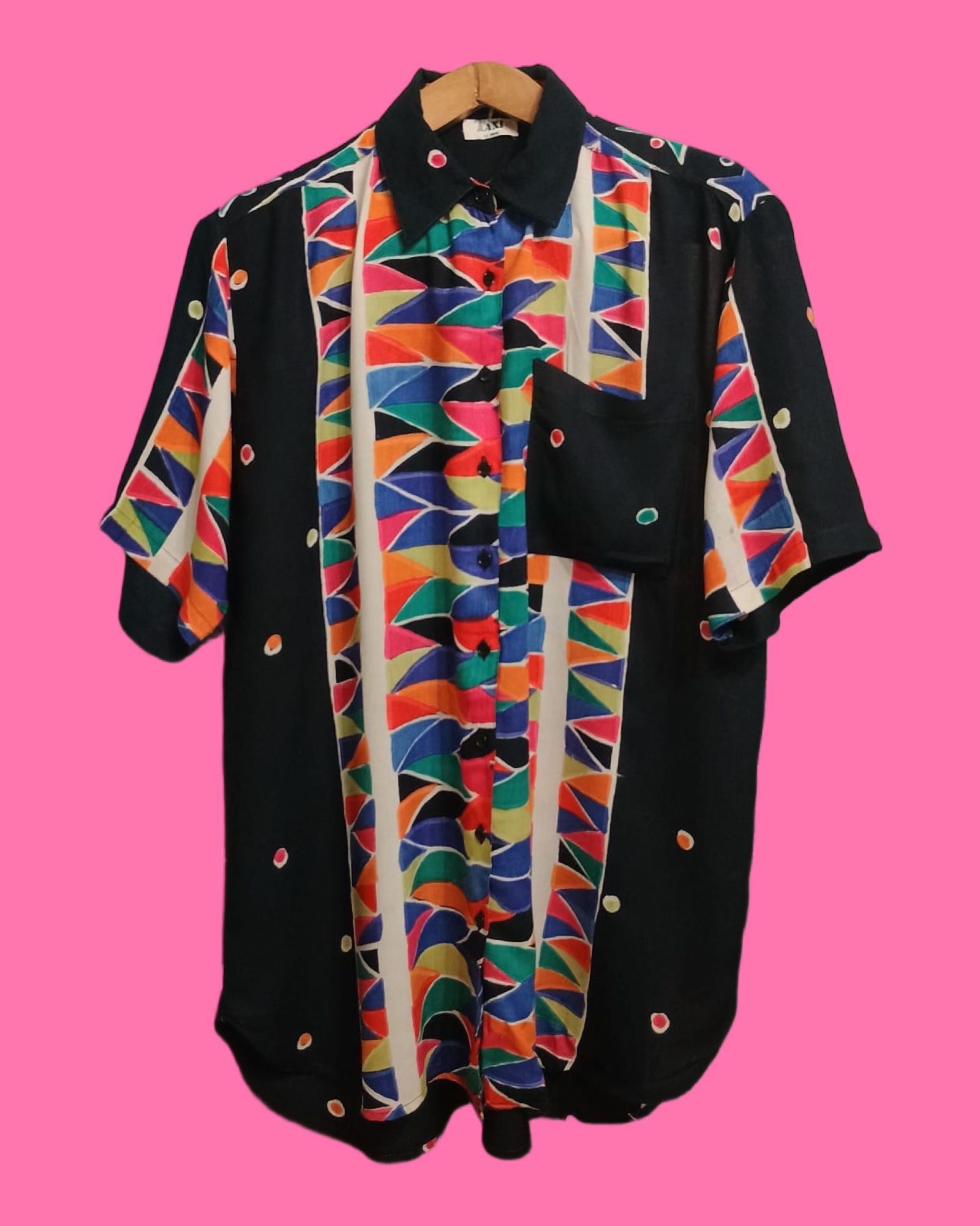 Vintage Multicolor Fantasy 90's Shirt Unisex Size M