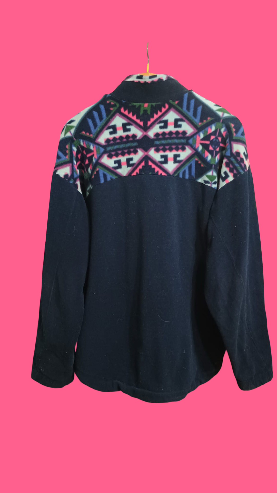 Vintage Multicolor Fantasy 90's Fleece Unisex Size L