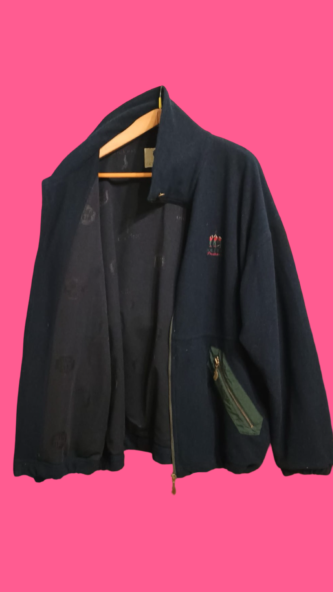 Vintage Multicolor Fantasy 90's Fleece Unisex Size L