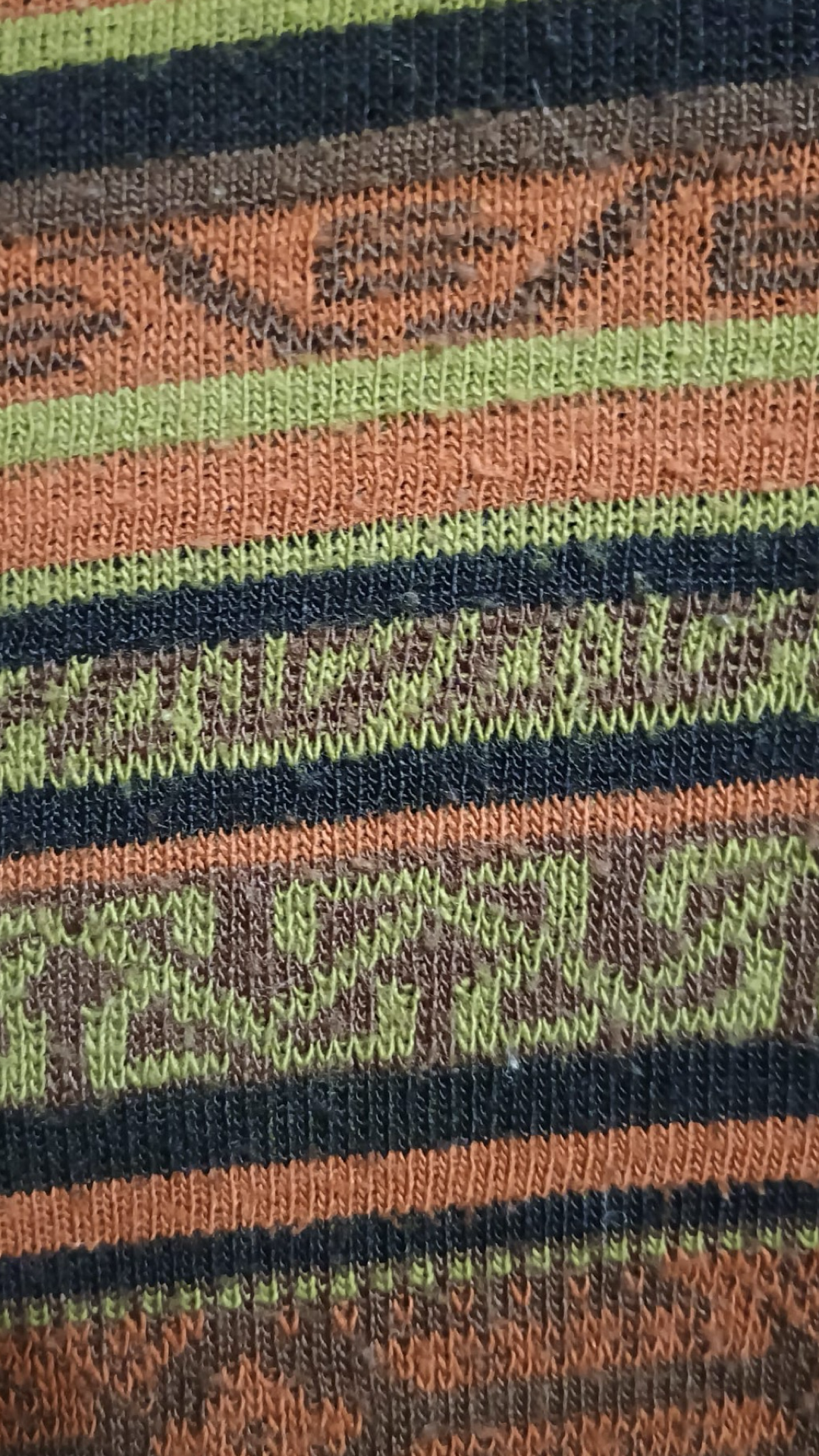 Vintage Multicolor Fantasy 90's Wool Sweater Unisex Size L