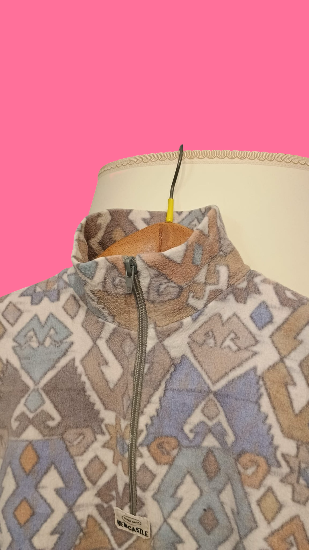 Vintage Multicolor Fantasy 90's Sweatshirt Woman Size S