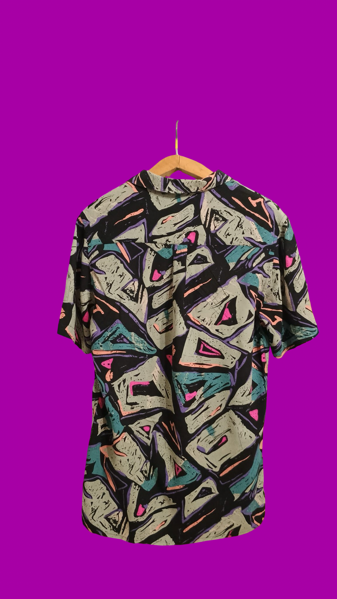 Vintage Style Multicolor Fantasy Shirt Unisex Size M