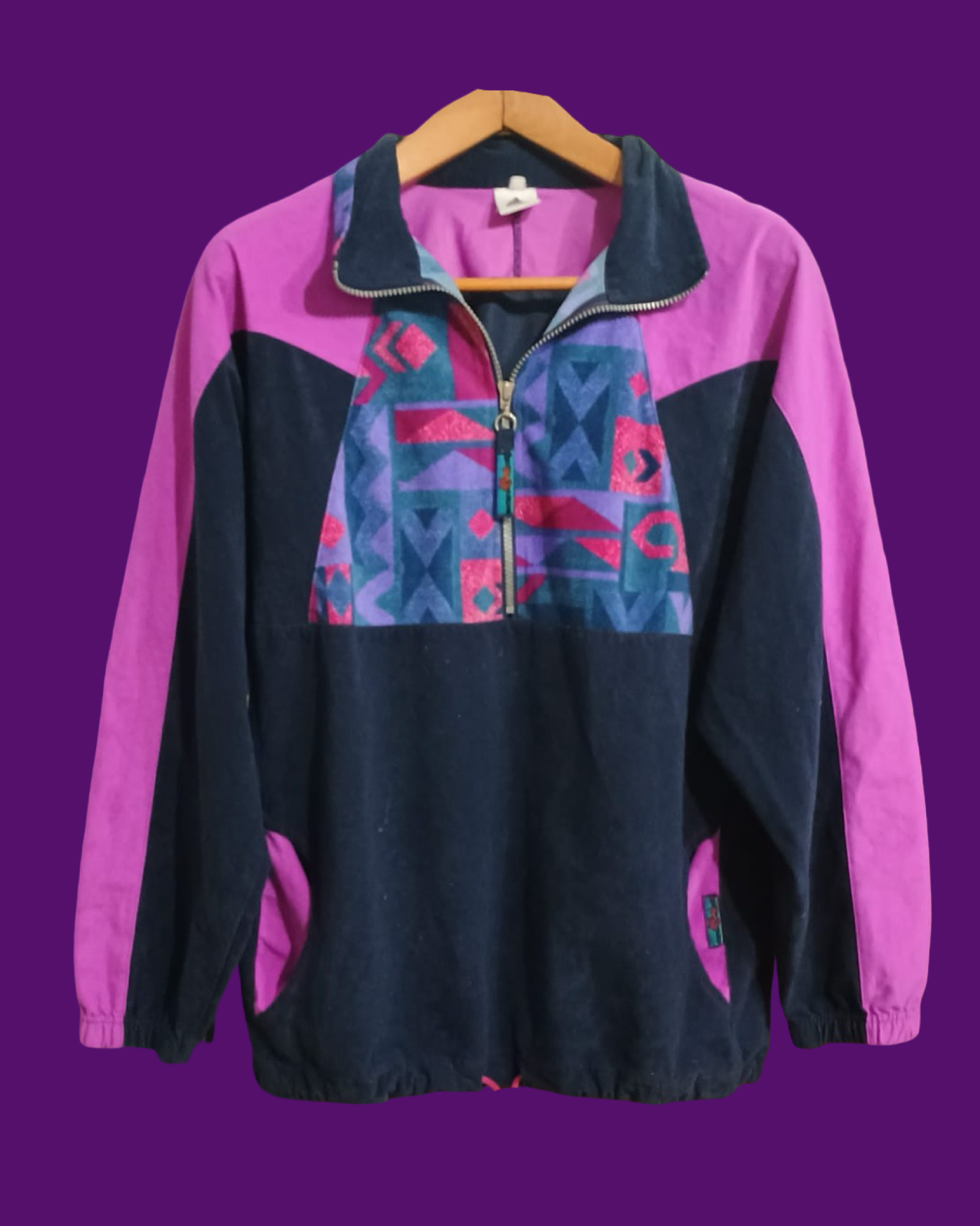 Vintage Multicolor Fantasy 90's Sweatshirt Unisex Size L