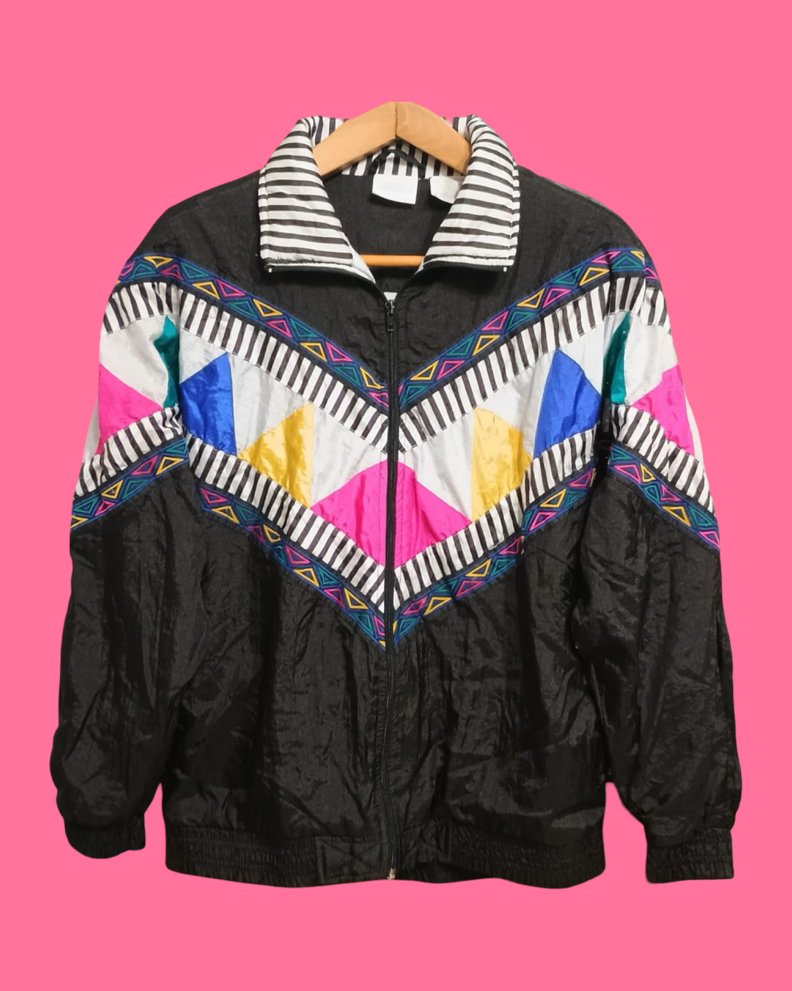 Vintage Multicolor Fantasy 90's Windbreaker Unisex Size M