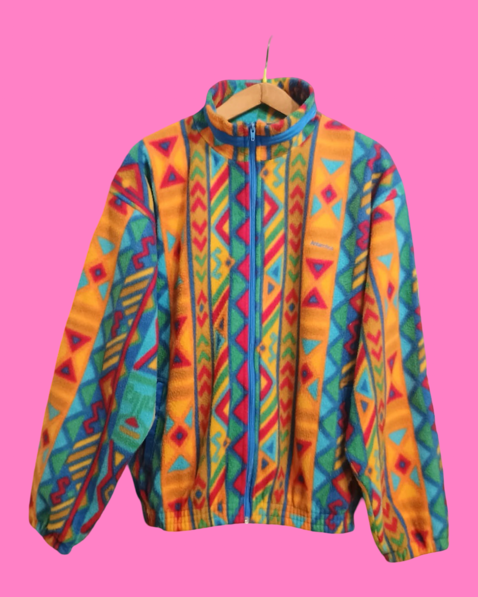 Vintage Multicolor Fantasy 90's Fleece Unisex Size XL