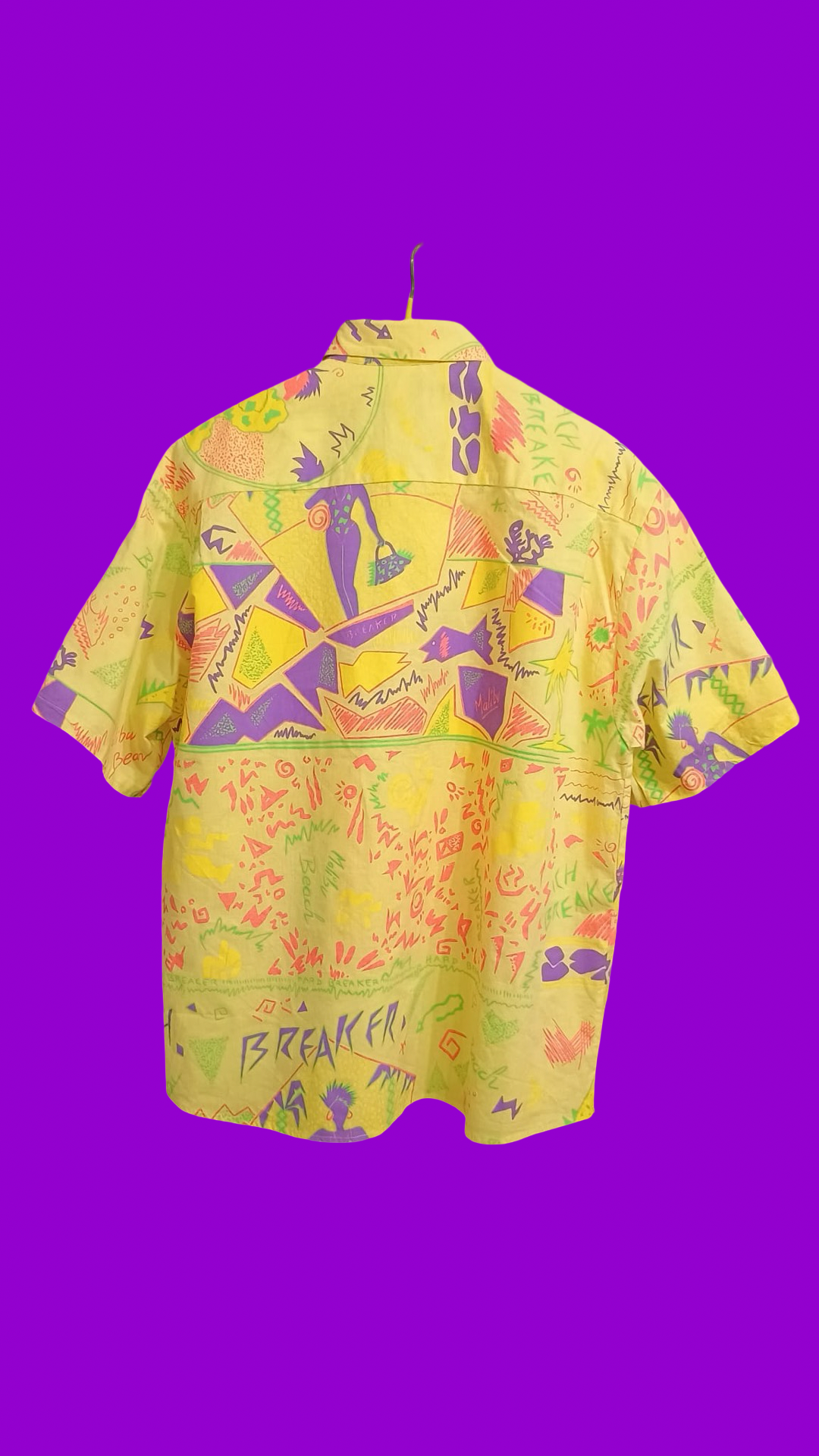 Vintage Multicolor Fantasy 90's Shirt Unisex Size L