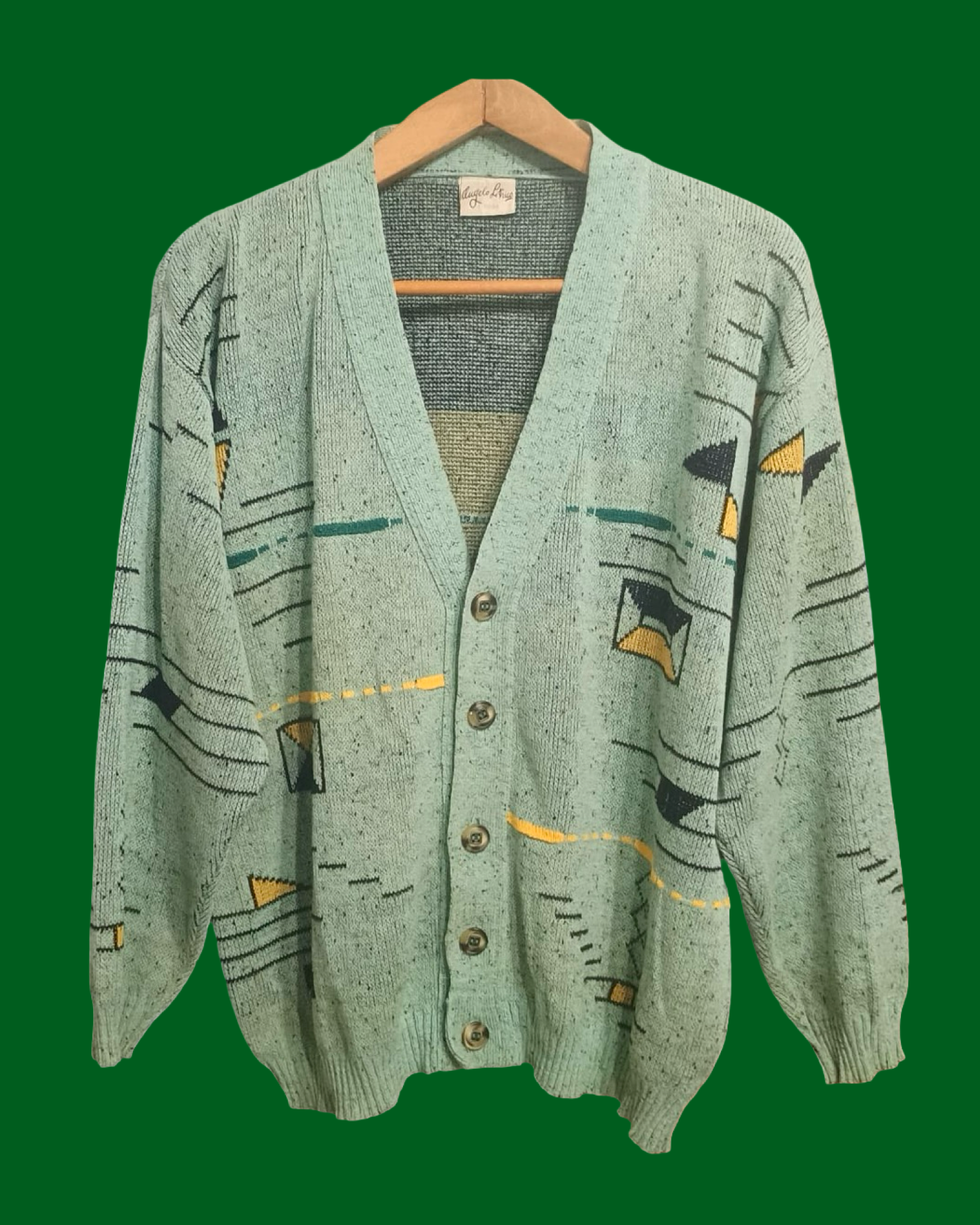 Vintage Multicolor Fantasy 90's Sweater Unisex Size L