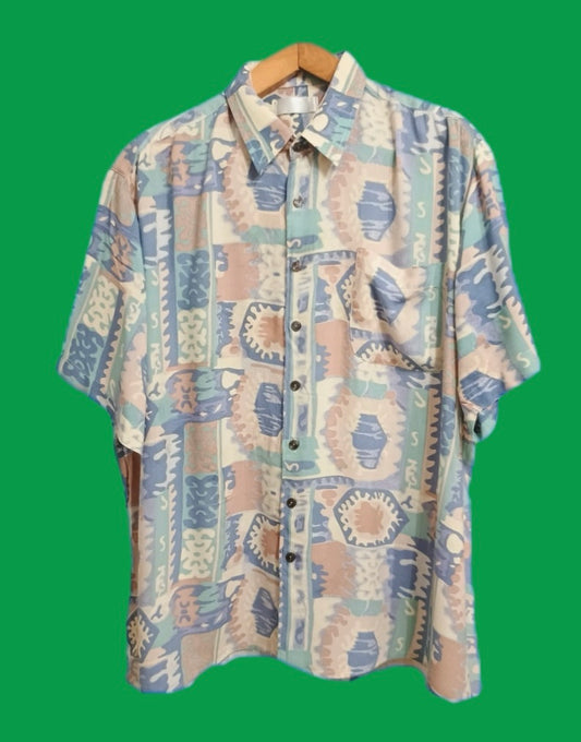 Vintage Multicolor Fantasy 90's Shirt Unisex Size XL