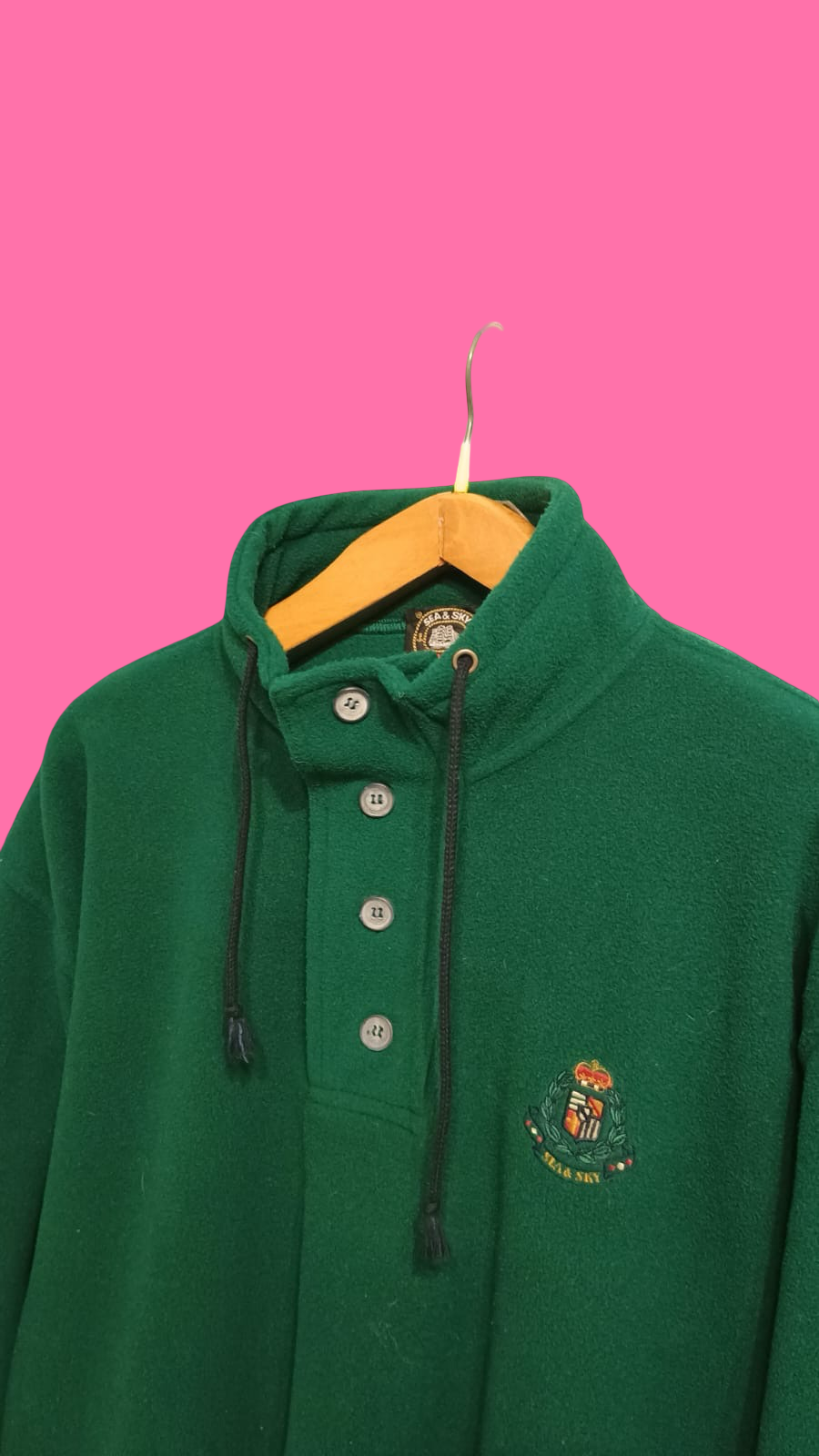 Vintage Multicolor Fantasy 90's Sweatshirt Unisex Size L