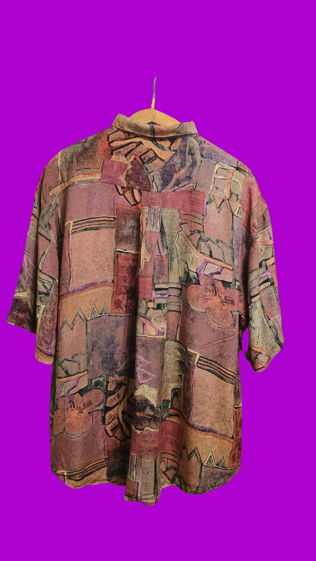 Vintage Multicolor Fantasy 90's Shirt Unisex Size L